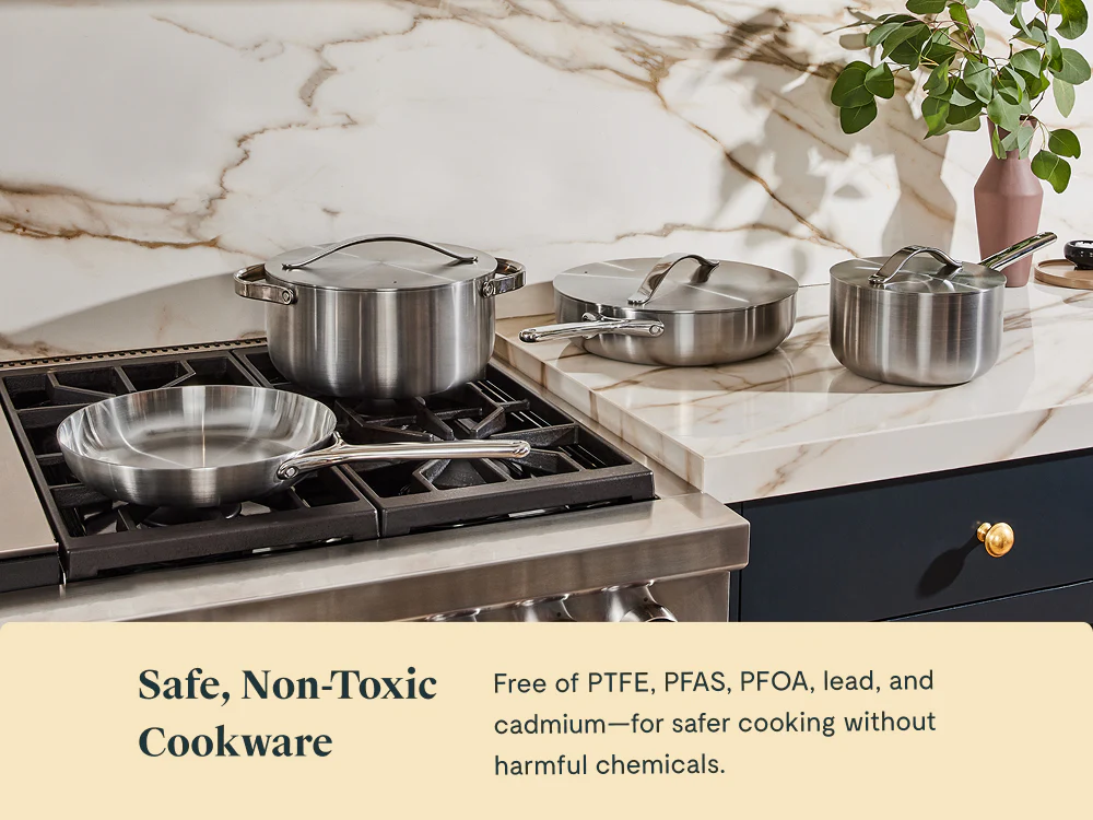 12-Piece Stainless Steel Cookware Set With Complimentary Storaget - Image 7
