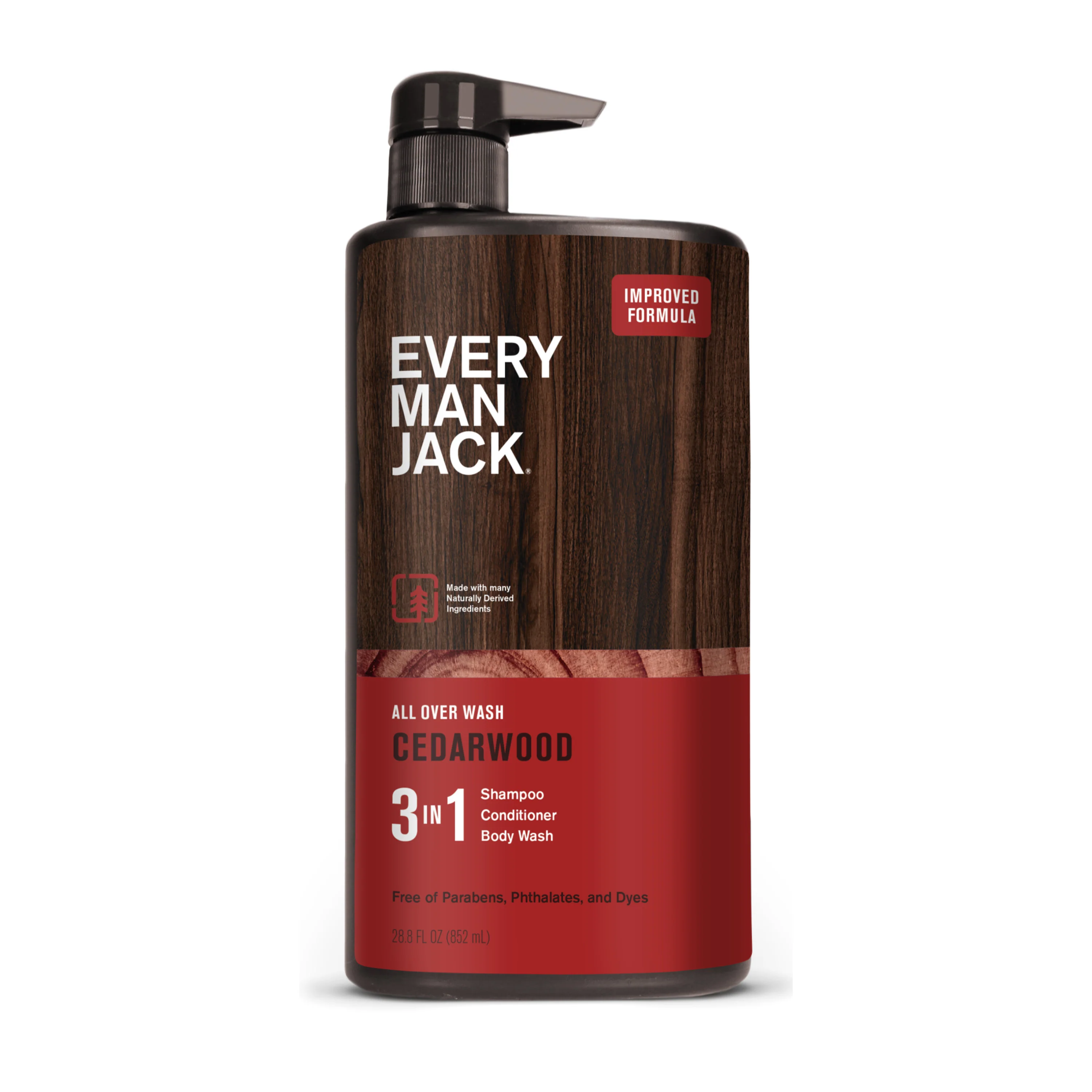 Hydrating Men's 3-in-1 Body Wash and Shampoo and Conditioner
