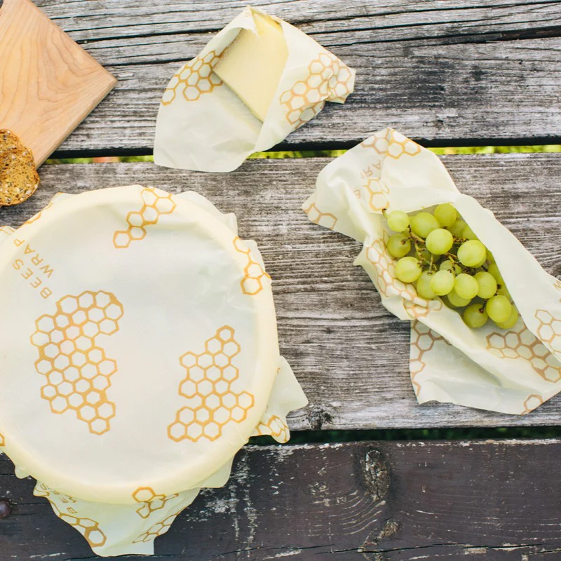 Reusable Beeswax Food Wraps – Assorted 3 Pack - Image 10