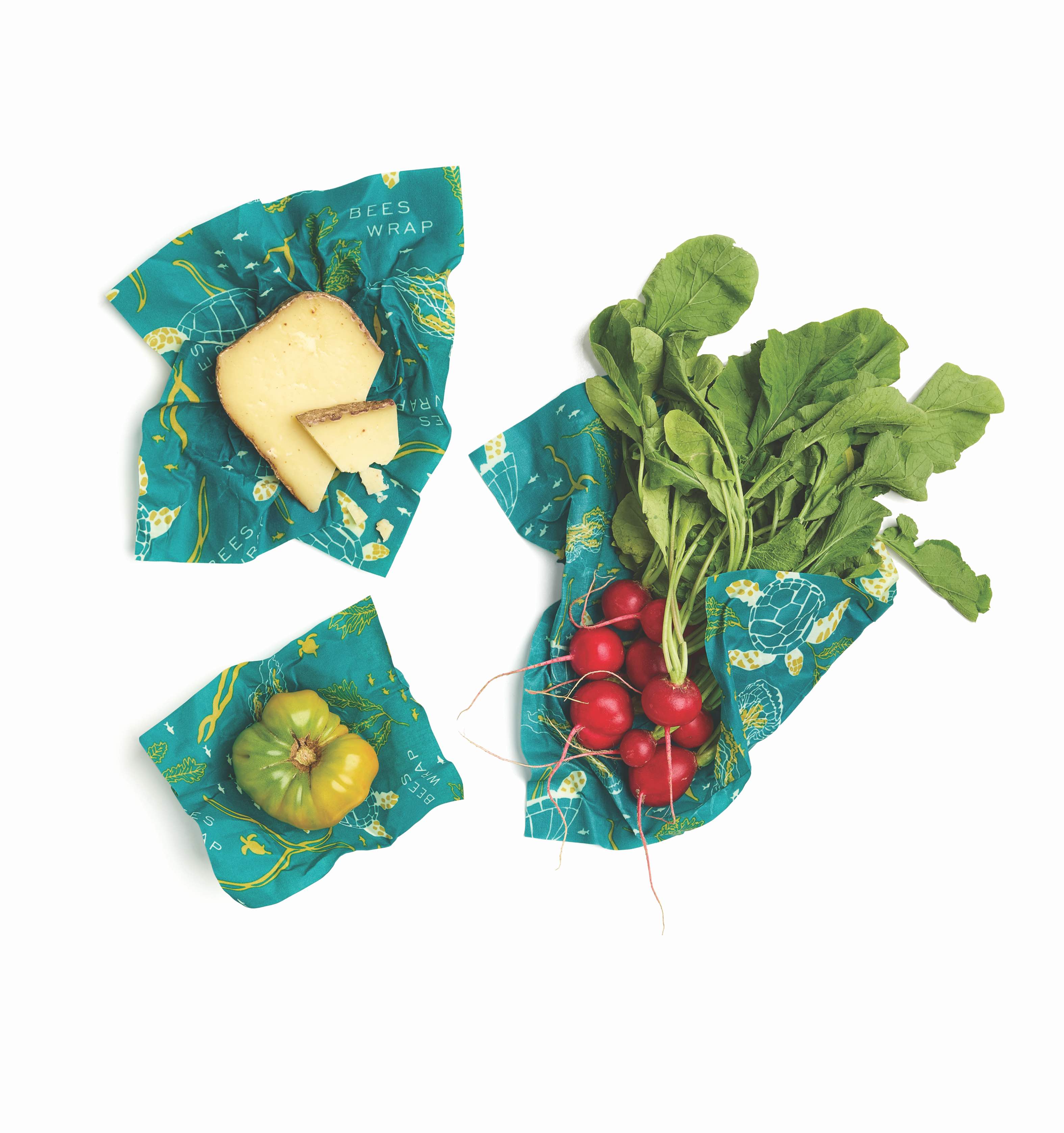 Reusable Beeswax Food Wraps – Assorted 3 Pack - Image 4