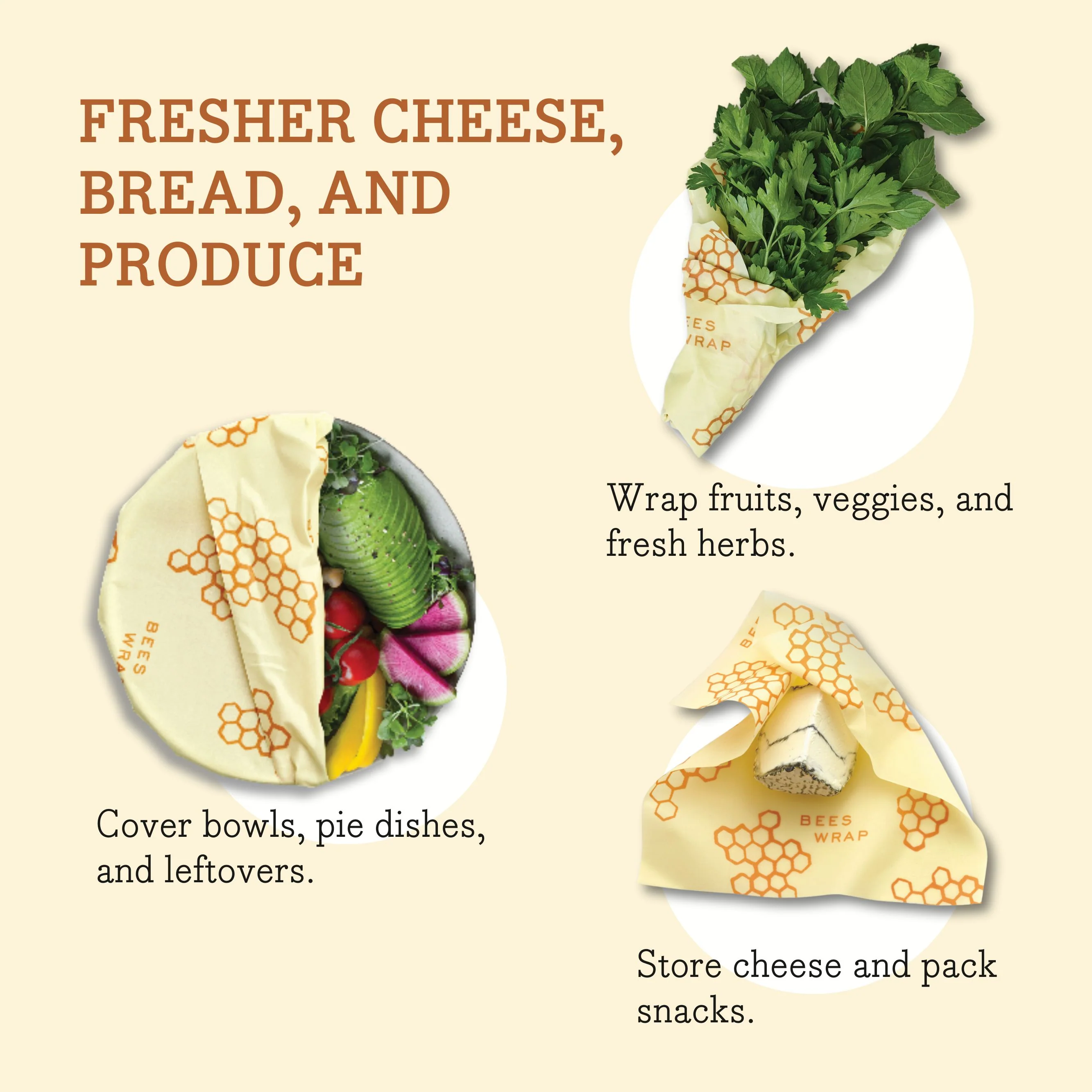 Beeswax Wraps for Food - Large - Image 10