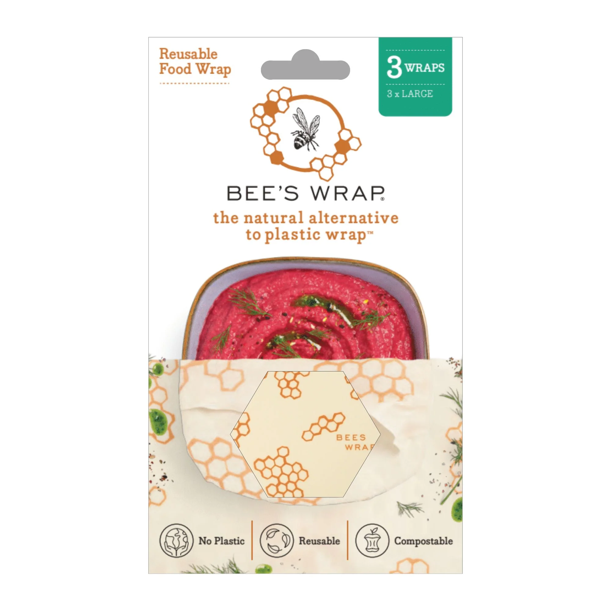Beeswax Wraps for Food - Large - Image 11
