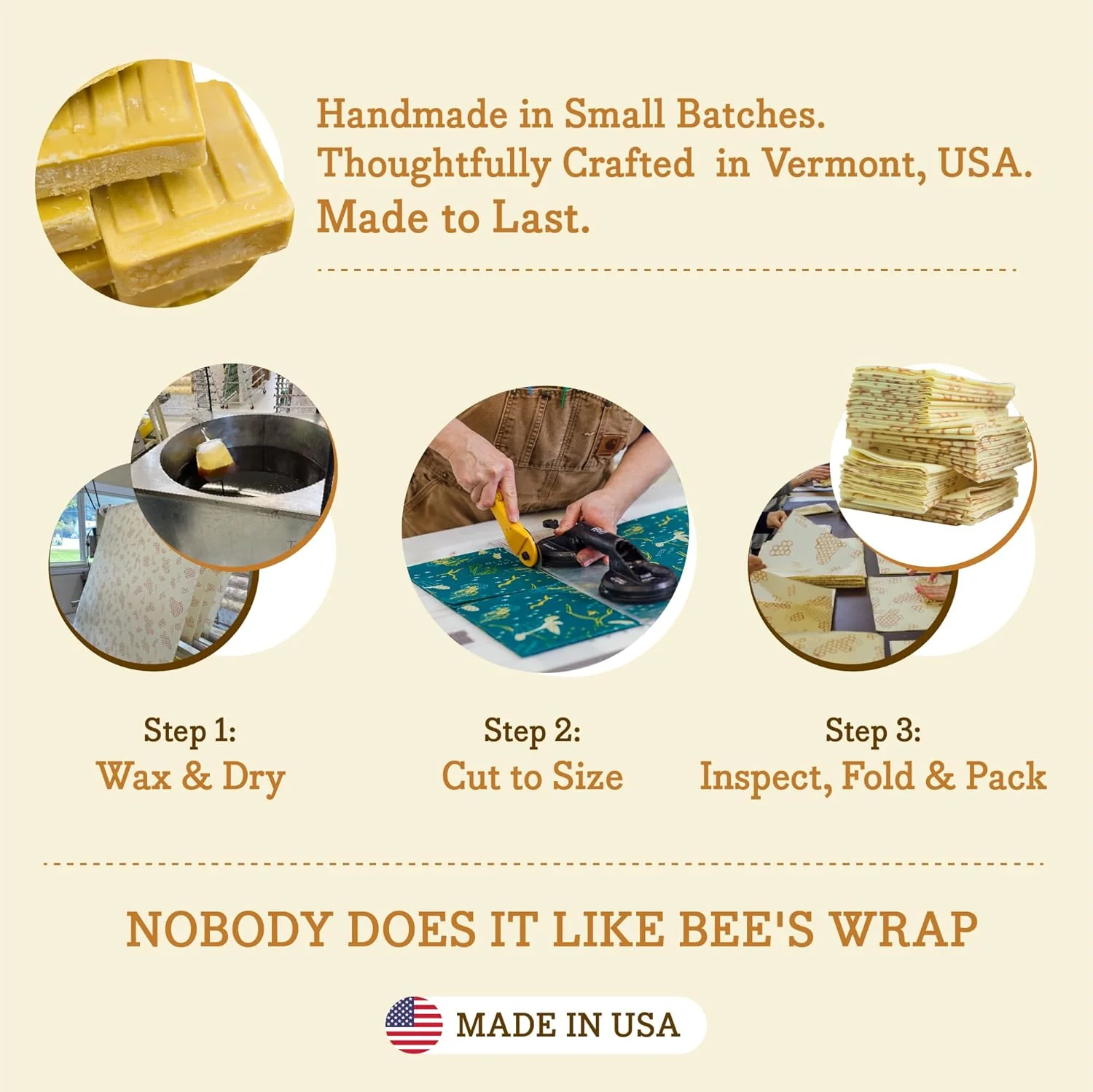 Beeswax Wraps for Food - Large - Image 7