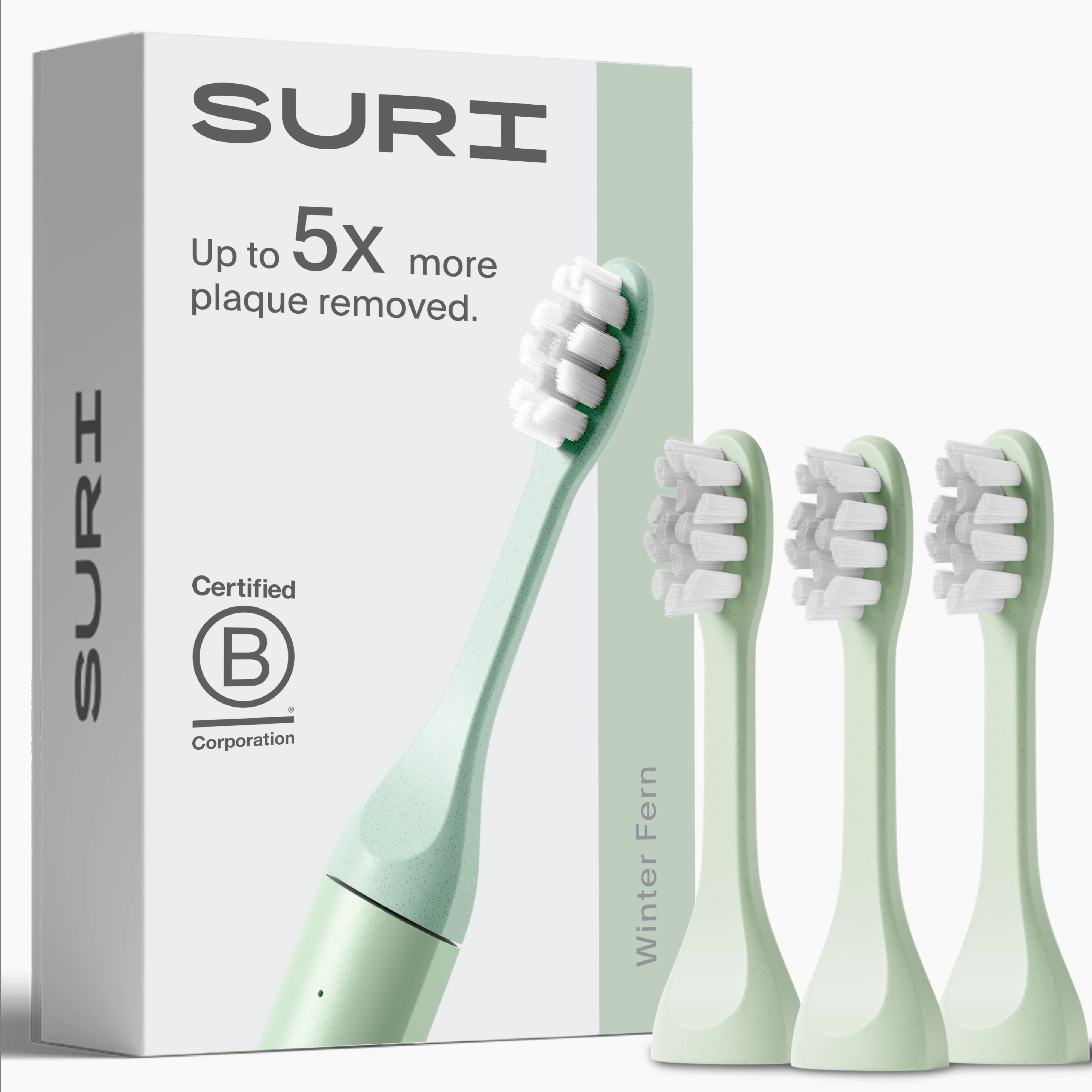 3x SURI Brush Replacement Heads