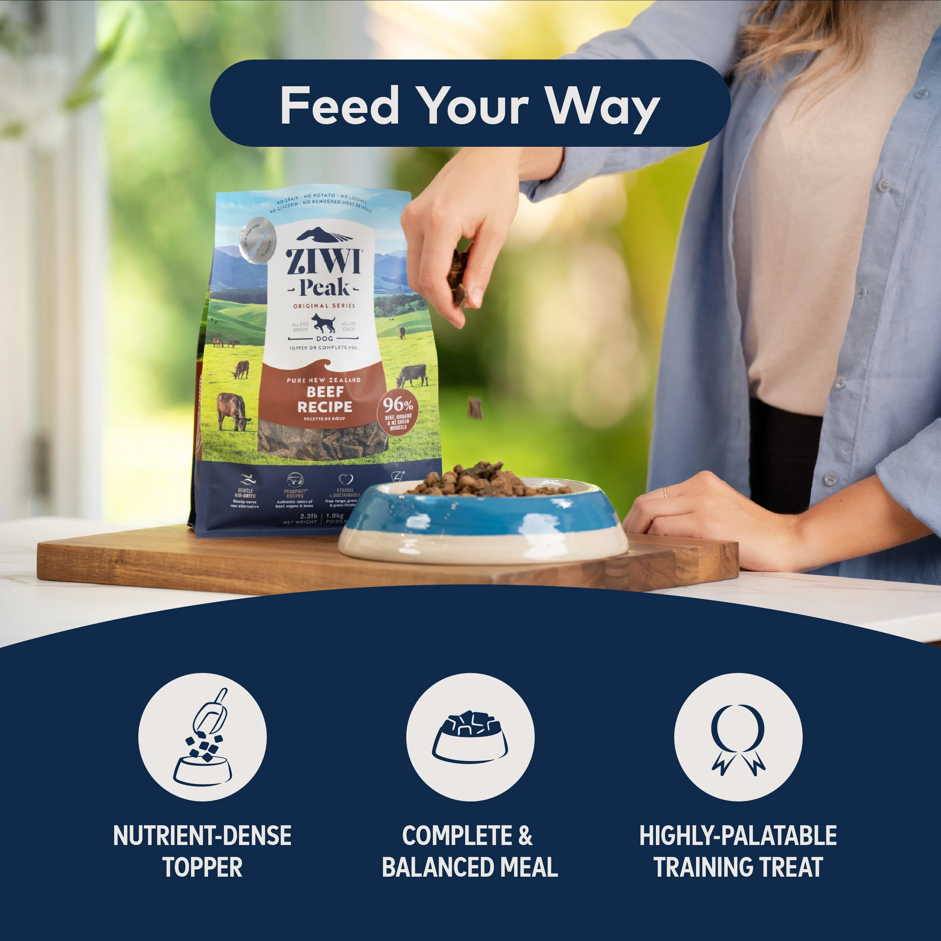 Air-Dried Dog Food - Lamb – All Natural, High Protein, Grain Free, Limited Ingredient w/ Superfoods - Image 8