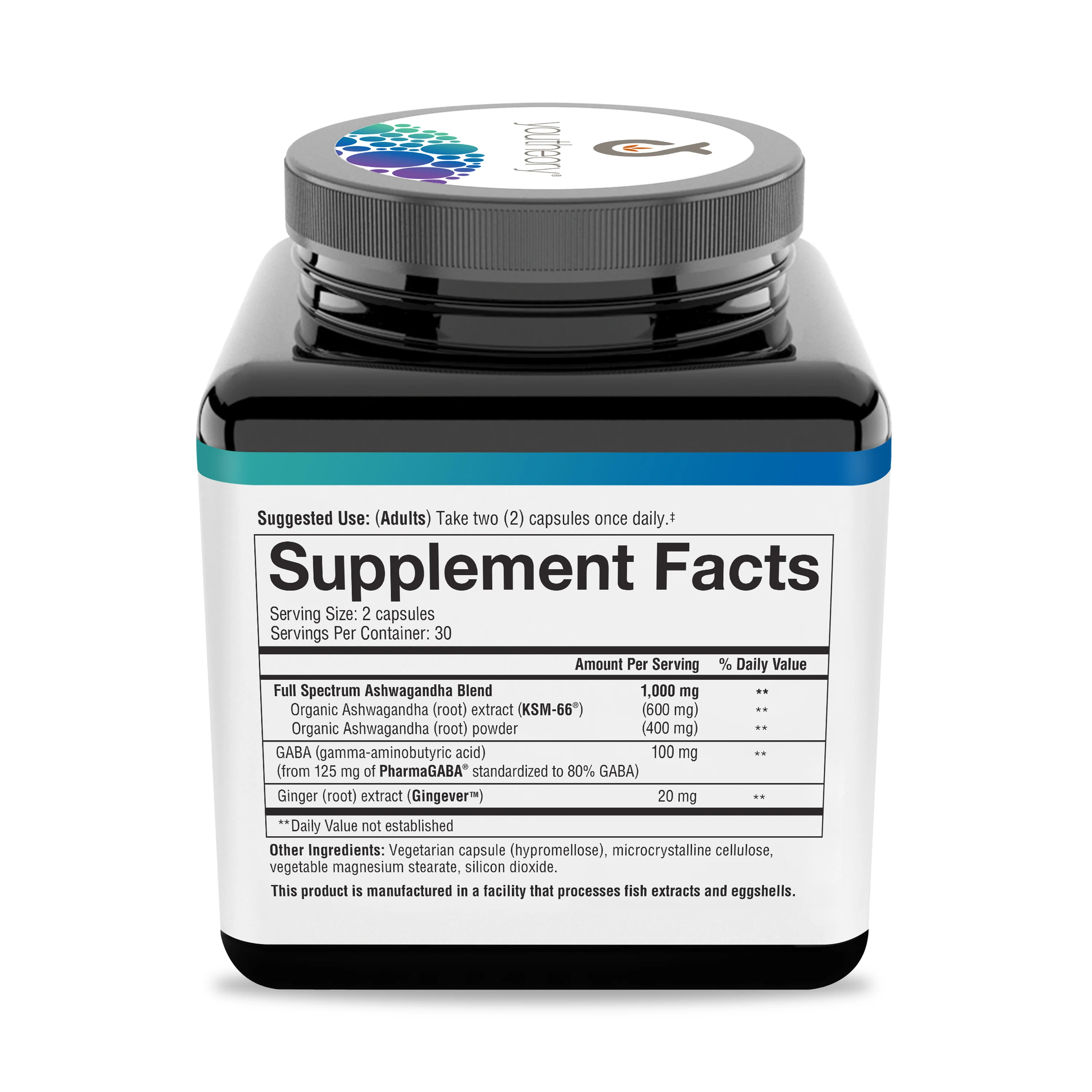 Ashwagandha+ Gaba Capsules - Image 3