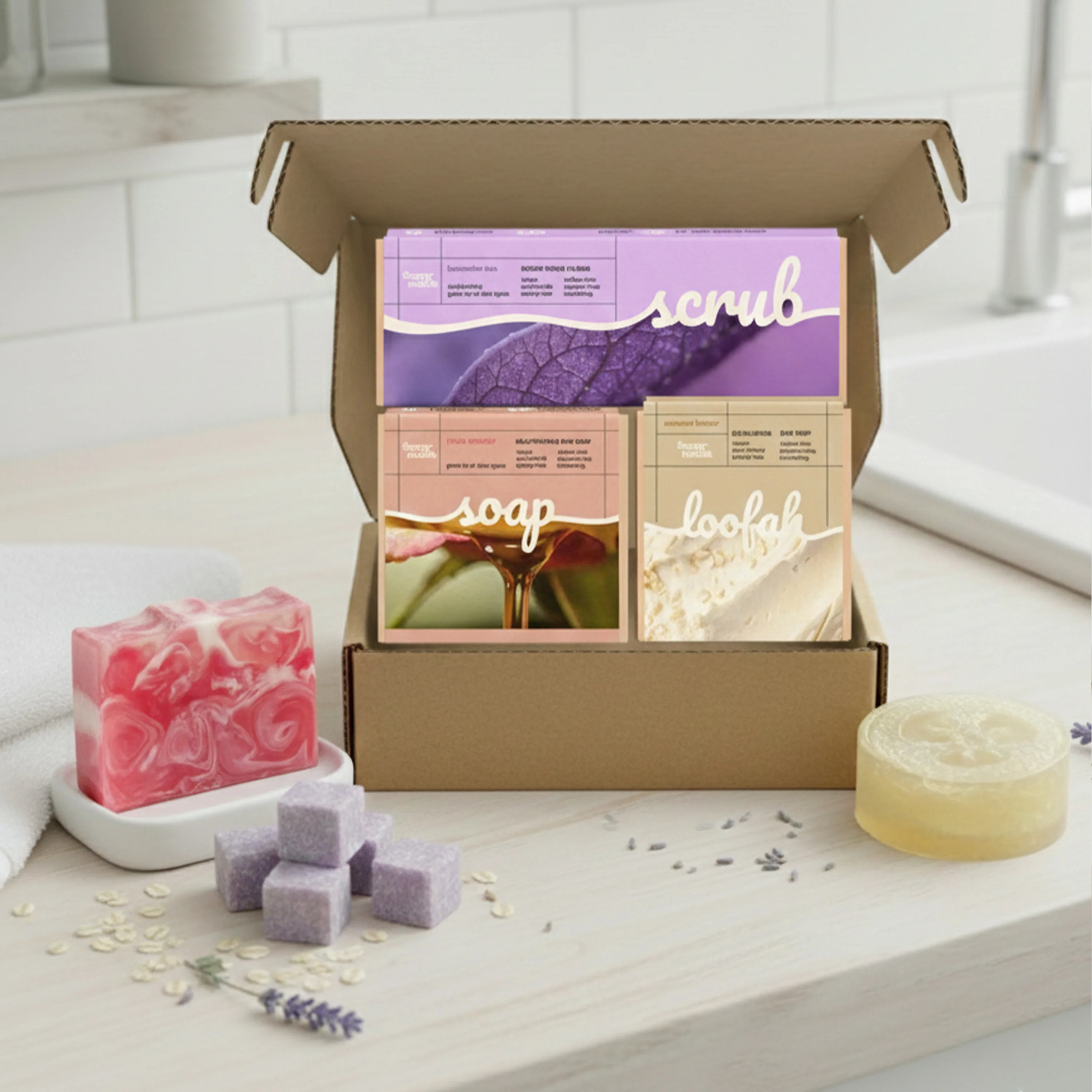 Body Care Set - Cleanse + Exfoliate + Hydrate - Image 10