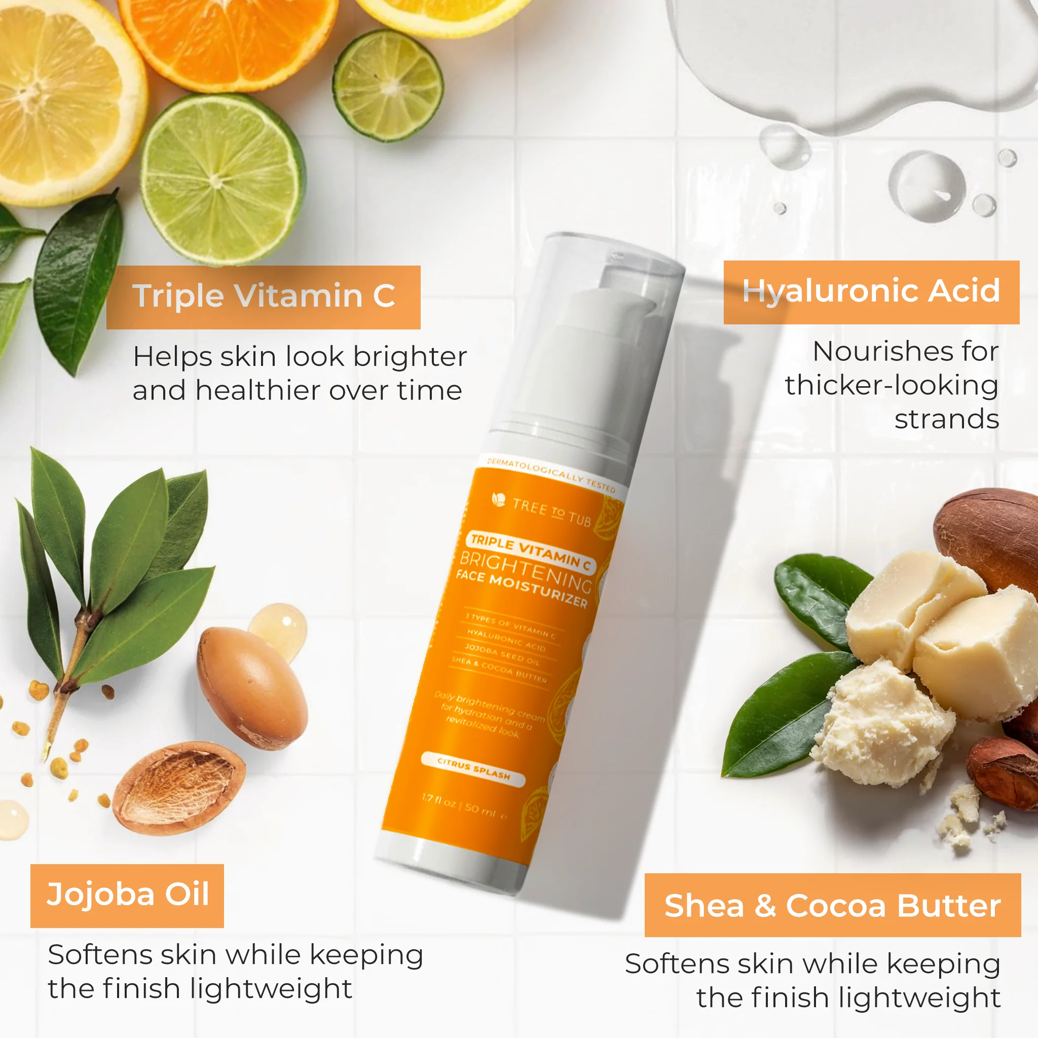 Brightening Face Moisturizer - Triple Vitamin C - Image 5