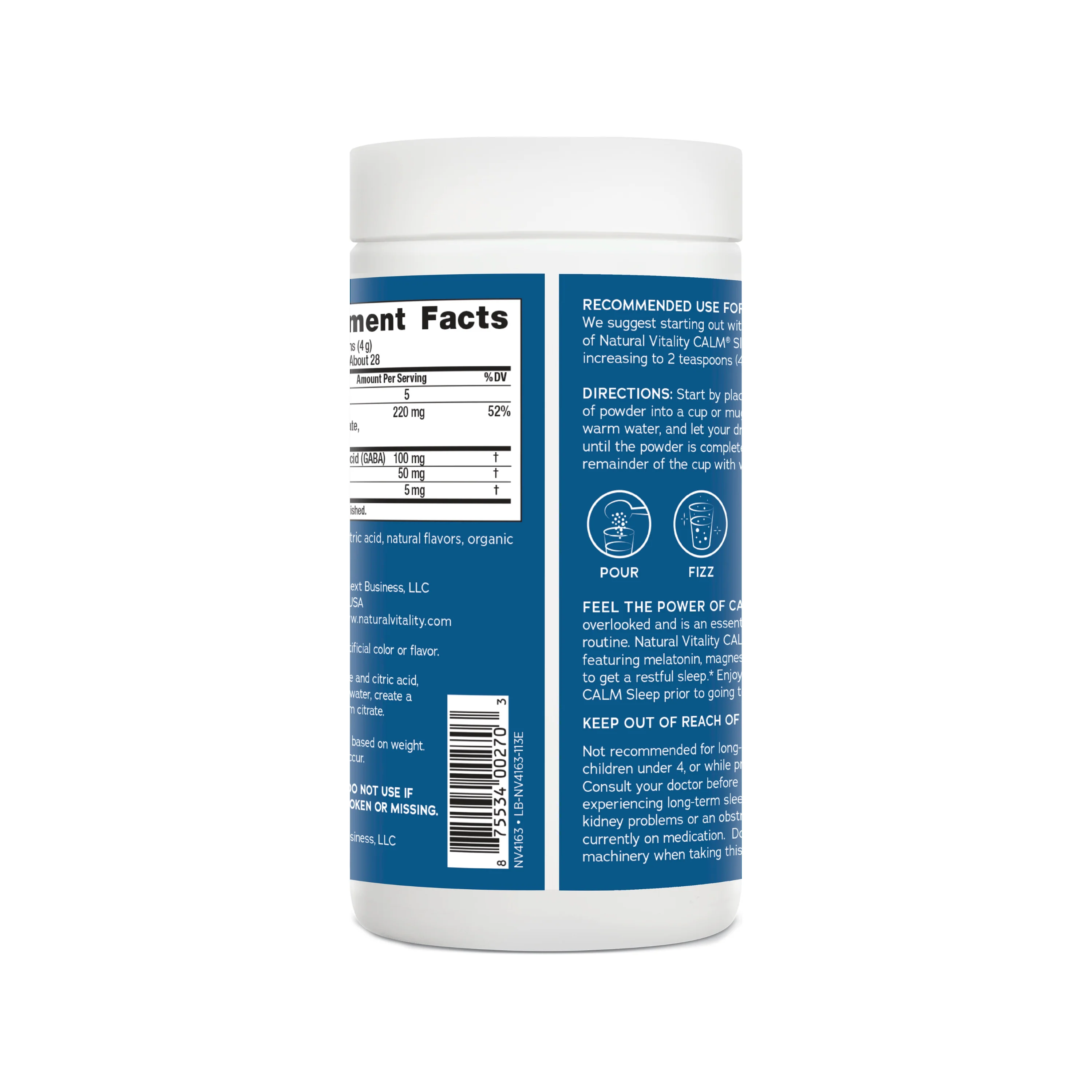 CALM SLEEP Magnesium Supplement Drink Mix - Image 3