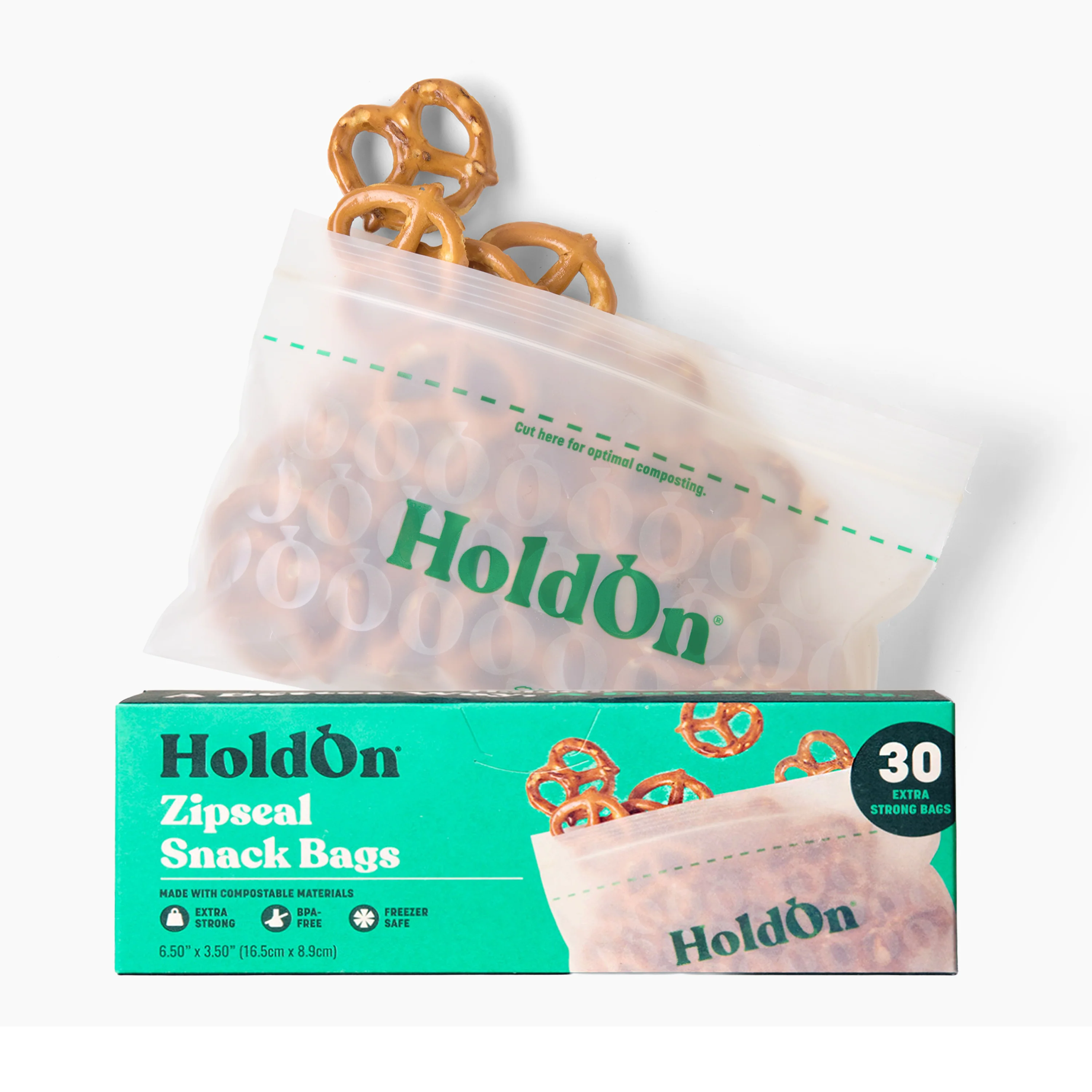 Compostable Snack Bags -  Freezer Safe - Image 6