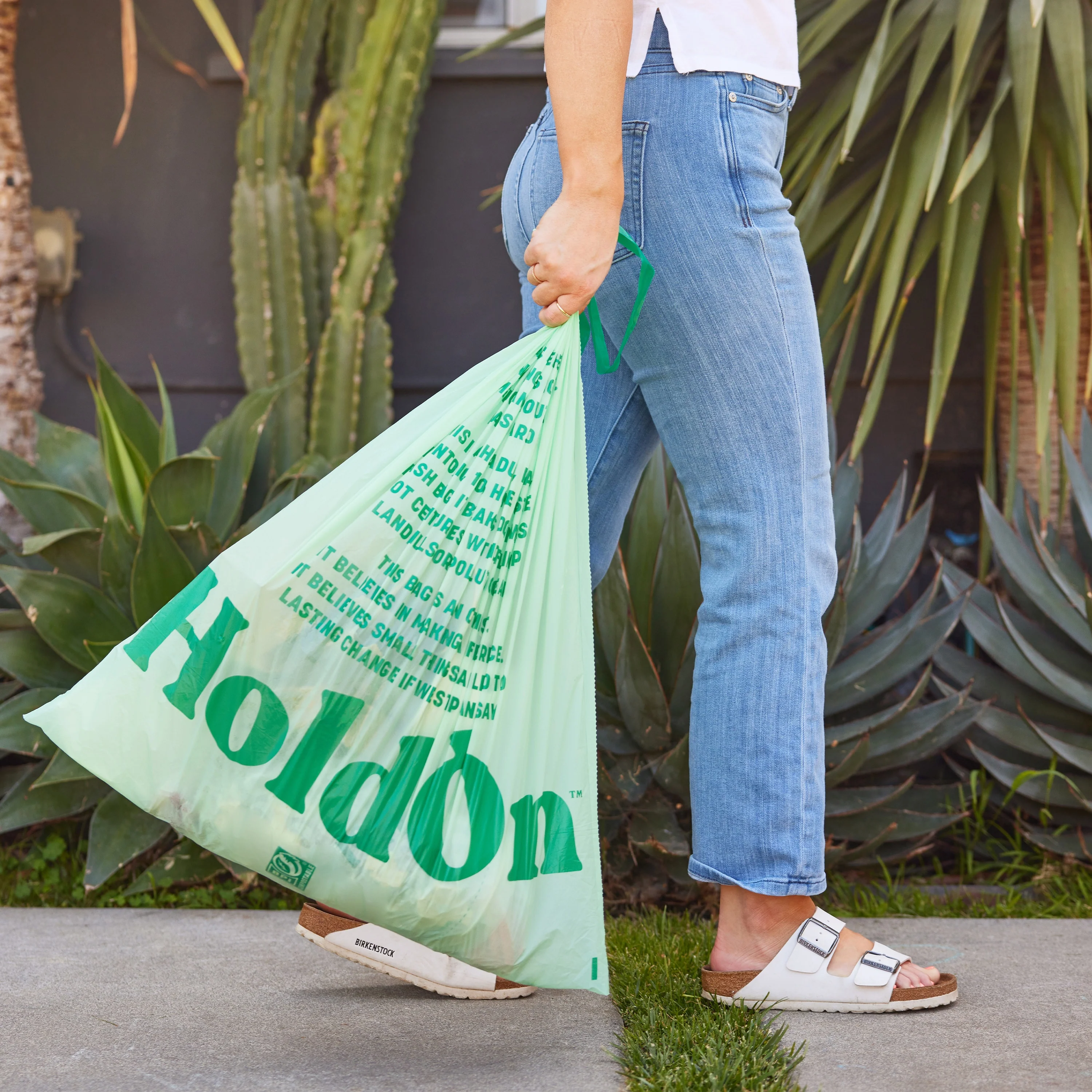 Compostable Tall Kitchen Bags, 13 gal - Unscented - Image 3