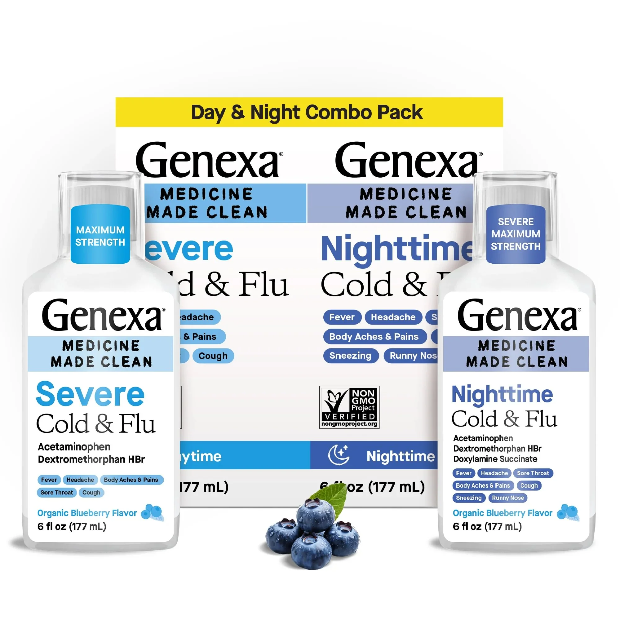 Daytime & Nighttime Severe Cold & Flu Combo Pack