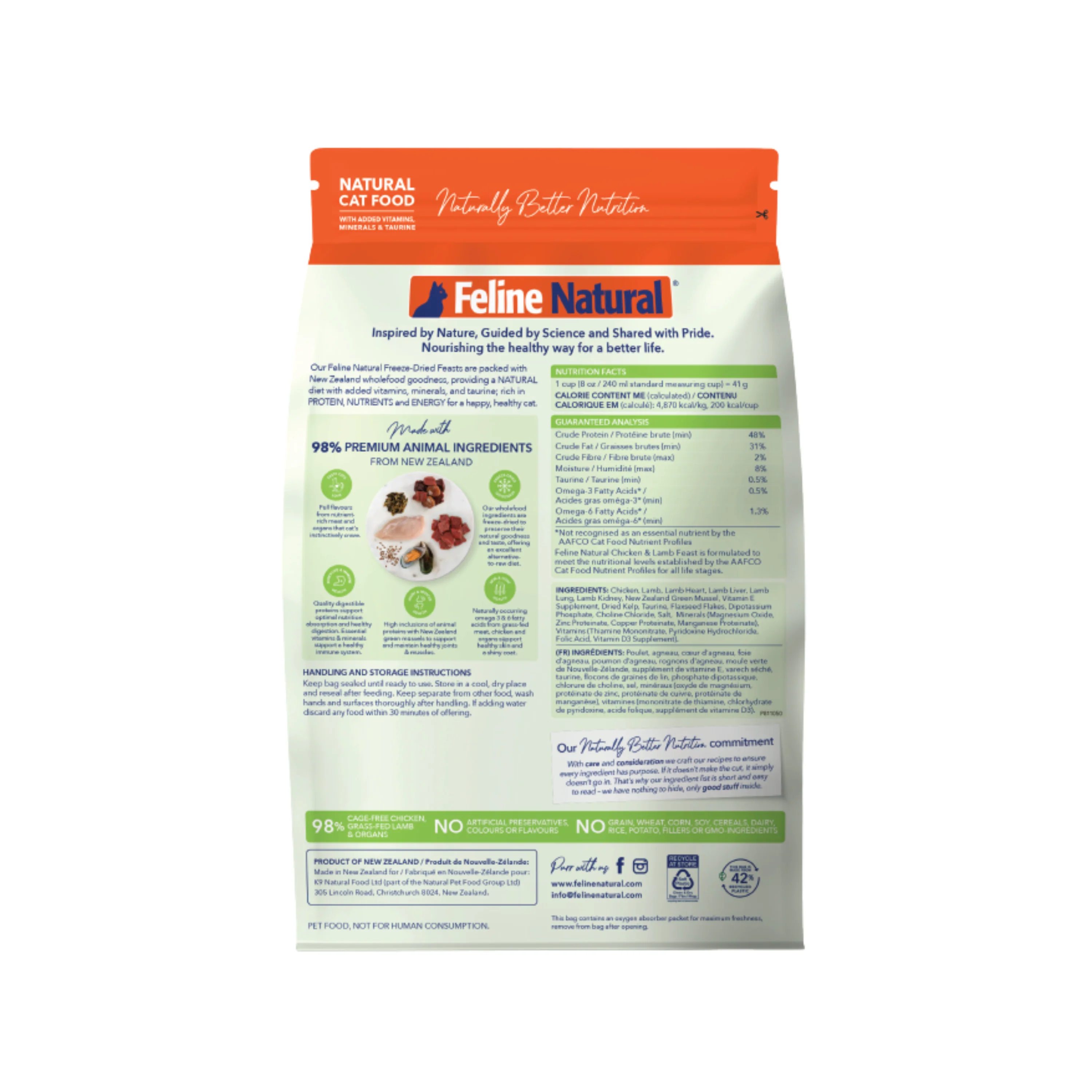 Cat Food - Feline Natural Grain-Free, Freeze-Dried - Image 4