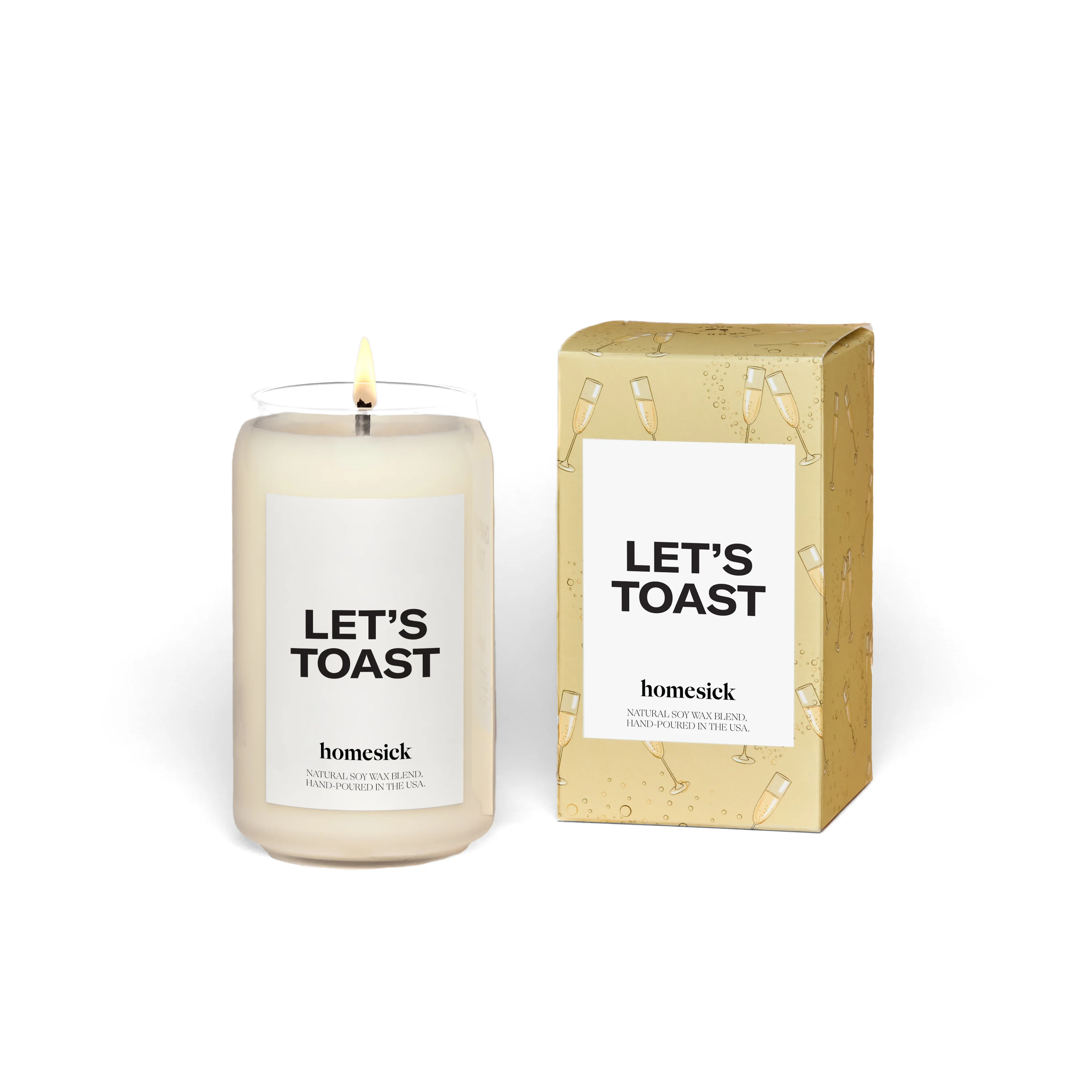 Let's Toast Candle