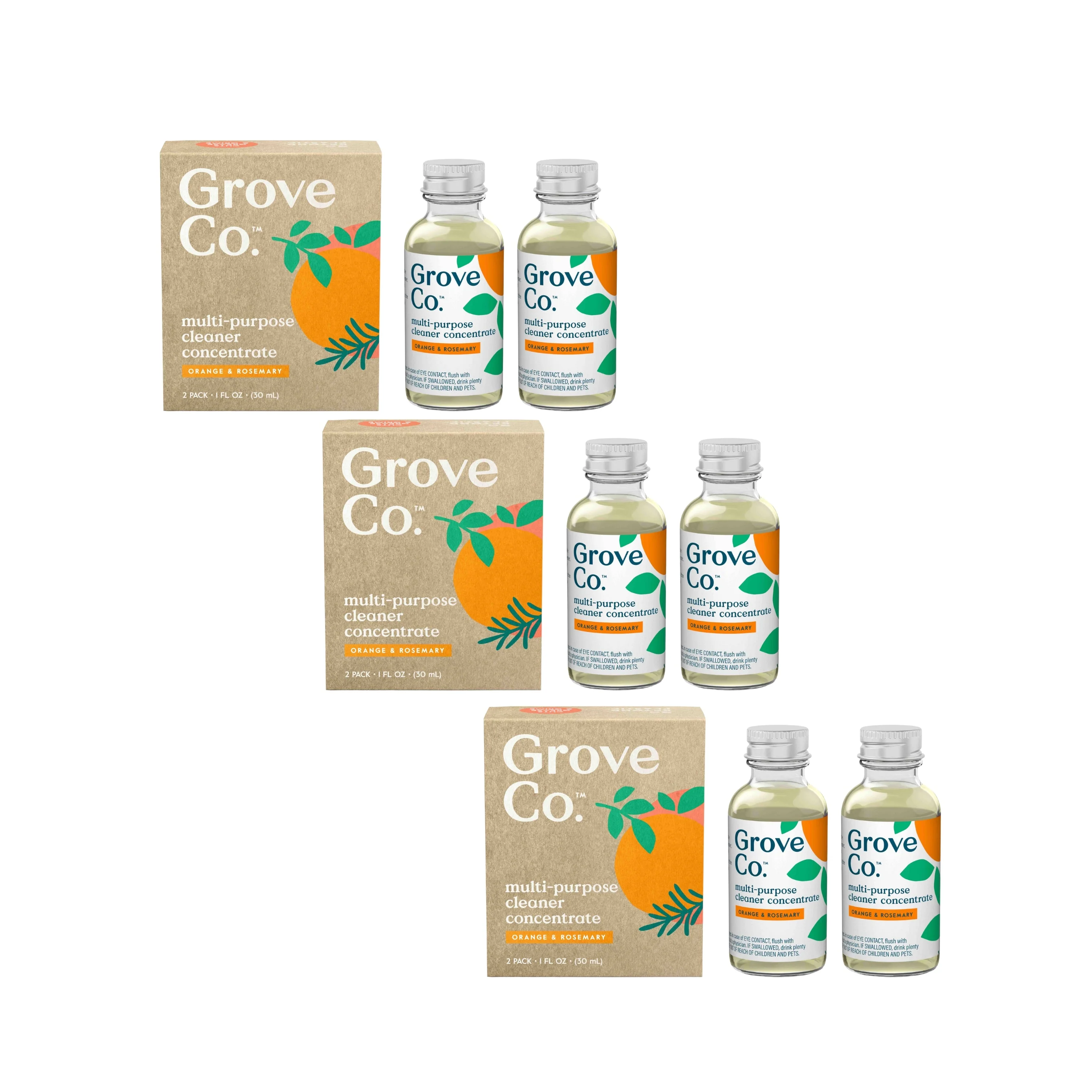 Multi-Purpose Cleaner Concentrates, 3-pack