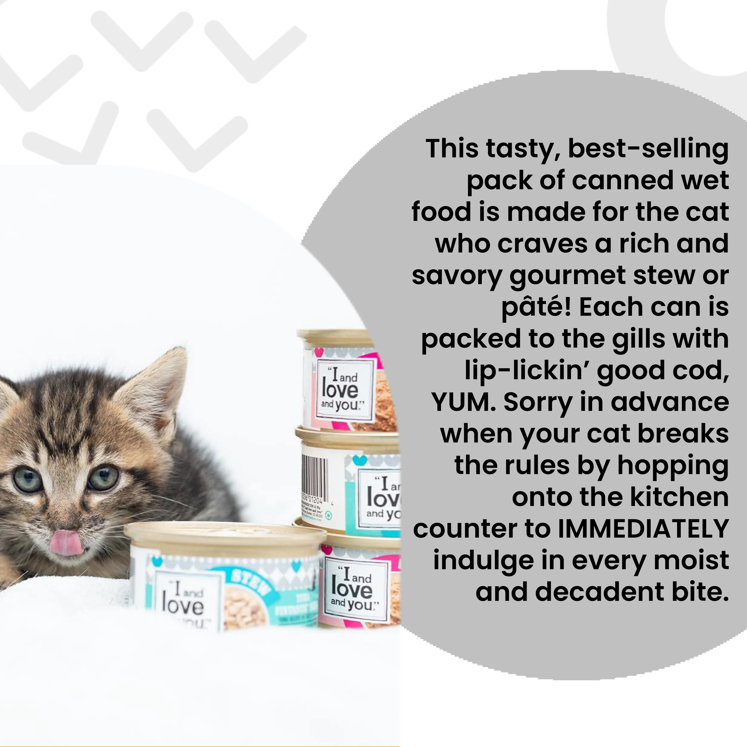Oh My Cod! Pate Grain-Free Canned Cat Food, 3 oz - Image 6