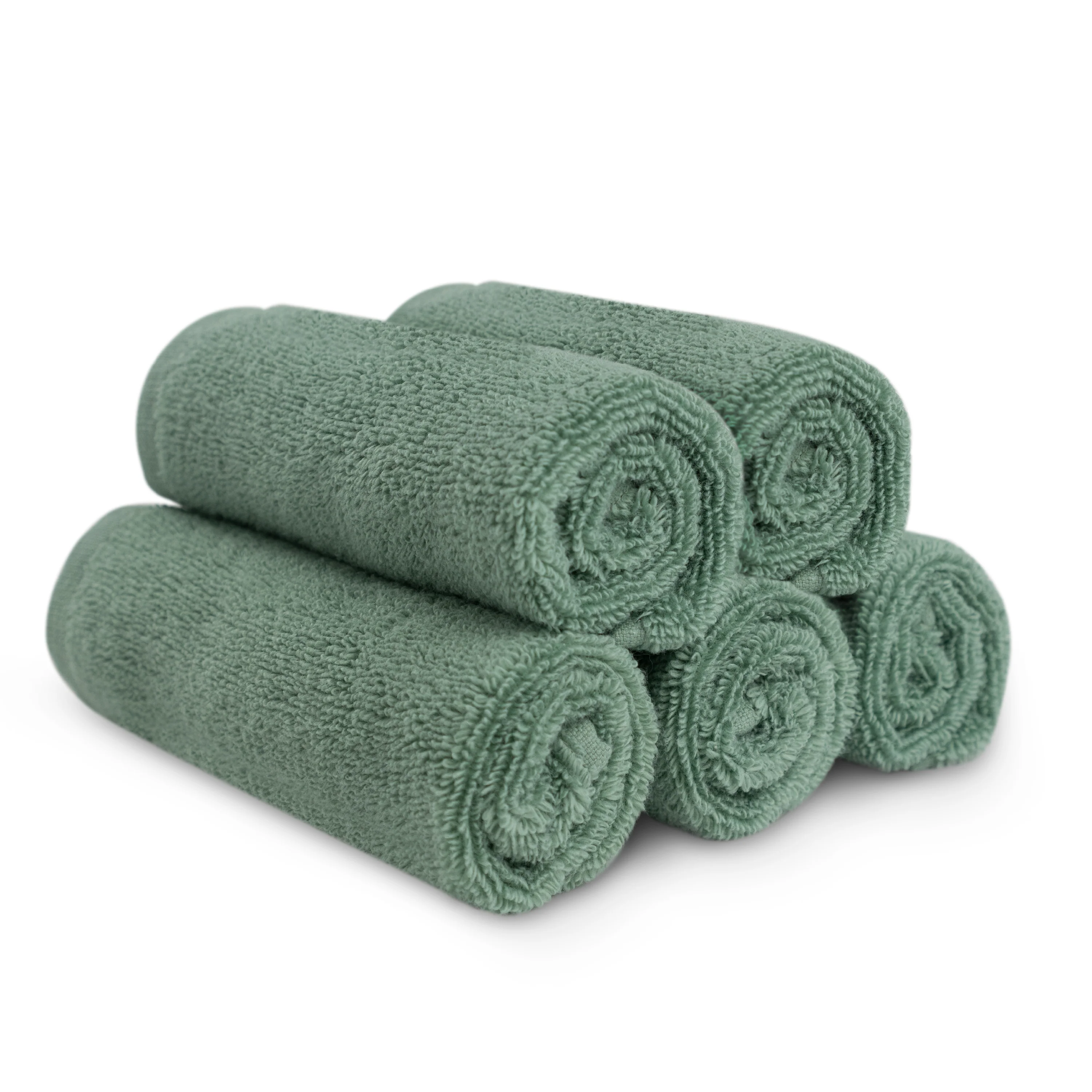 Organic Super Absorbent Washcloths, 100% GOTS Certified Organic Cotton