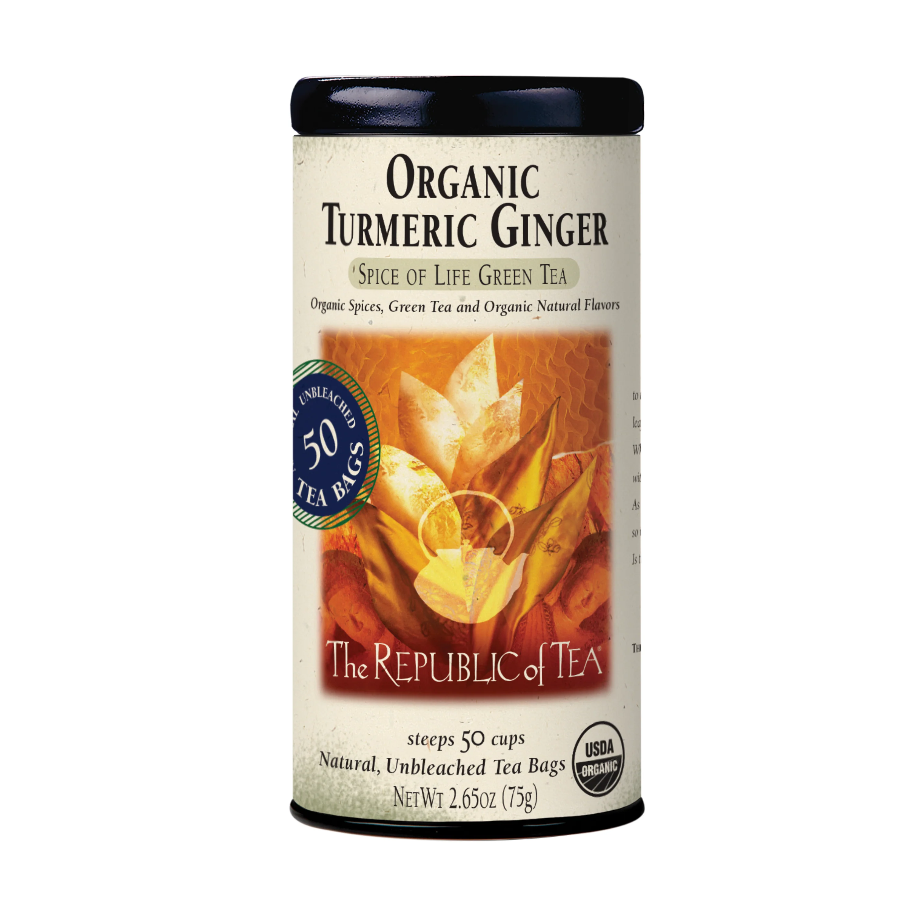 Organic Turmeric Ginger Green Tea