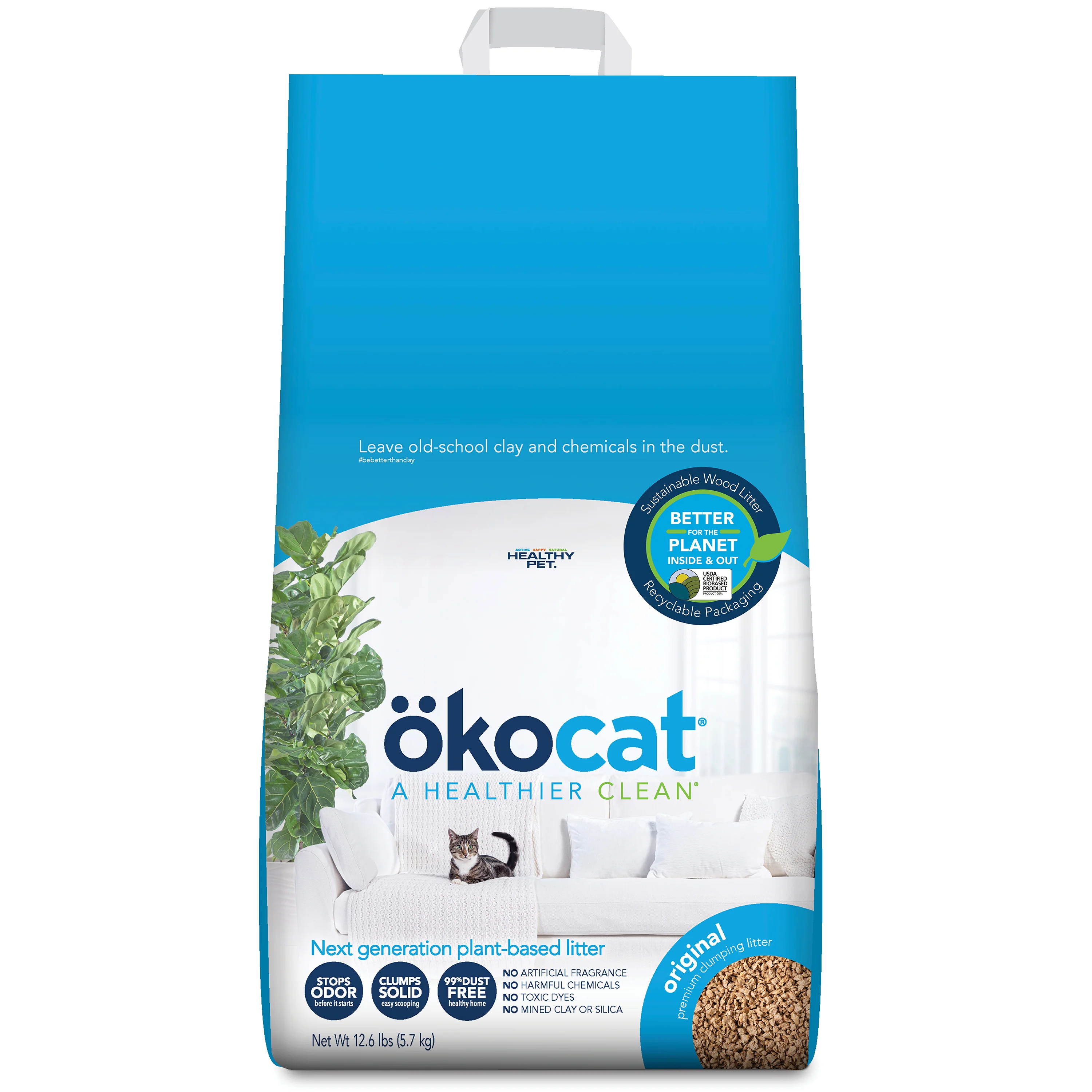 Original Clumping Wood Cat Litter