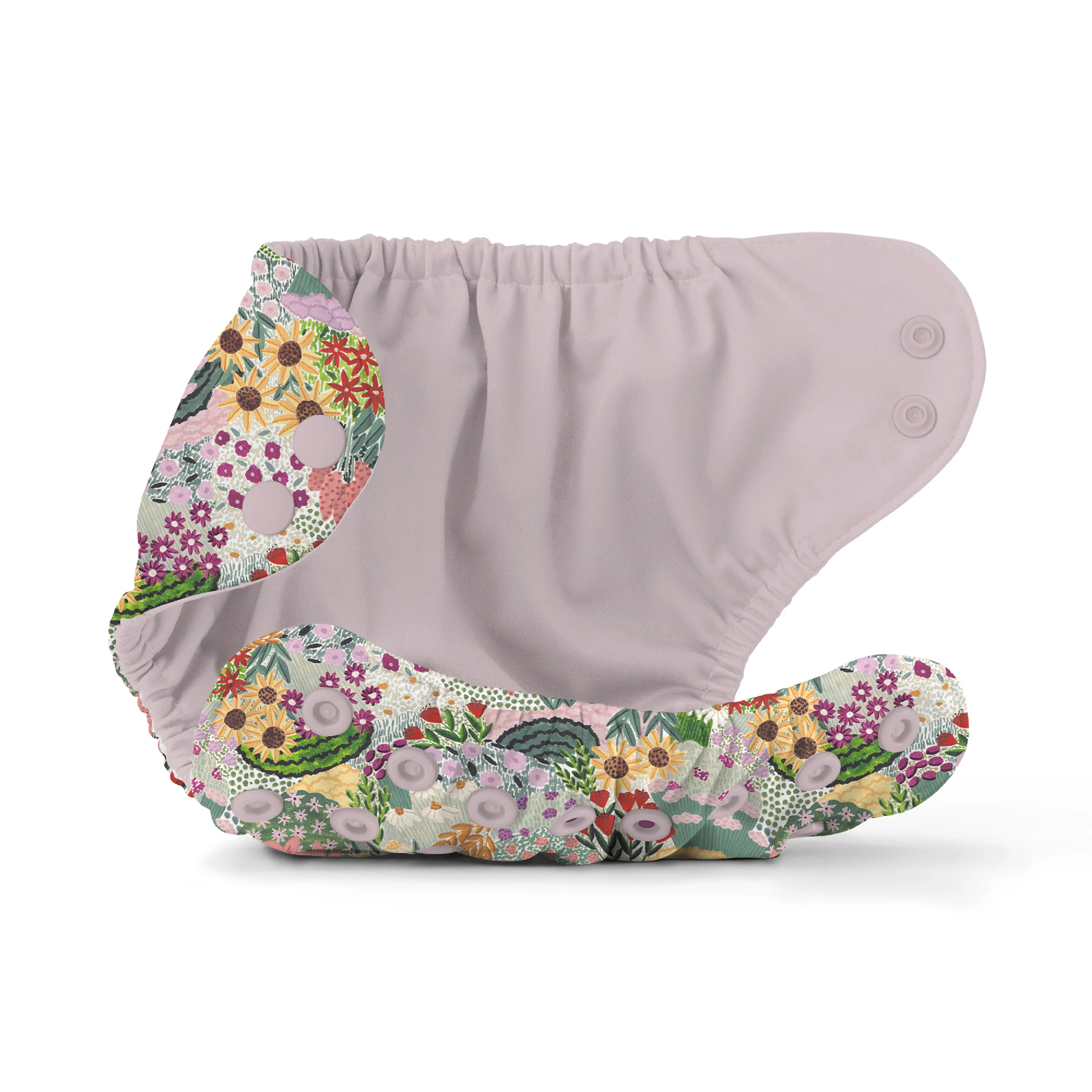 Outer Diaper Cover + Swim Diaper, Size 1, 100% OEKO-TEX Certified Recycled Fabric - Image 20