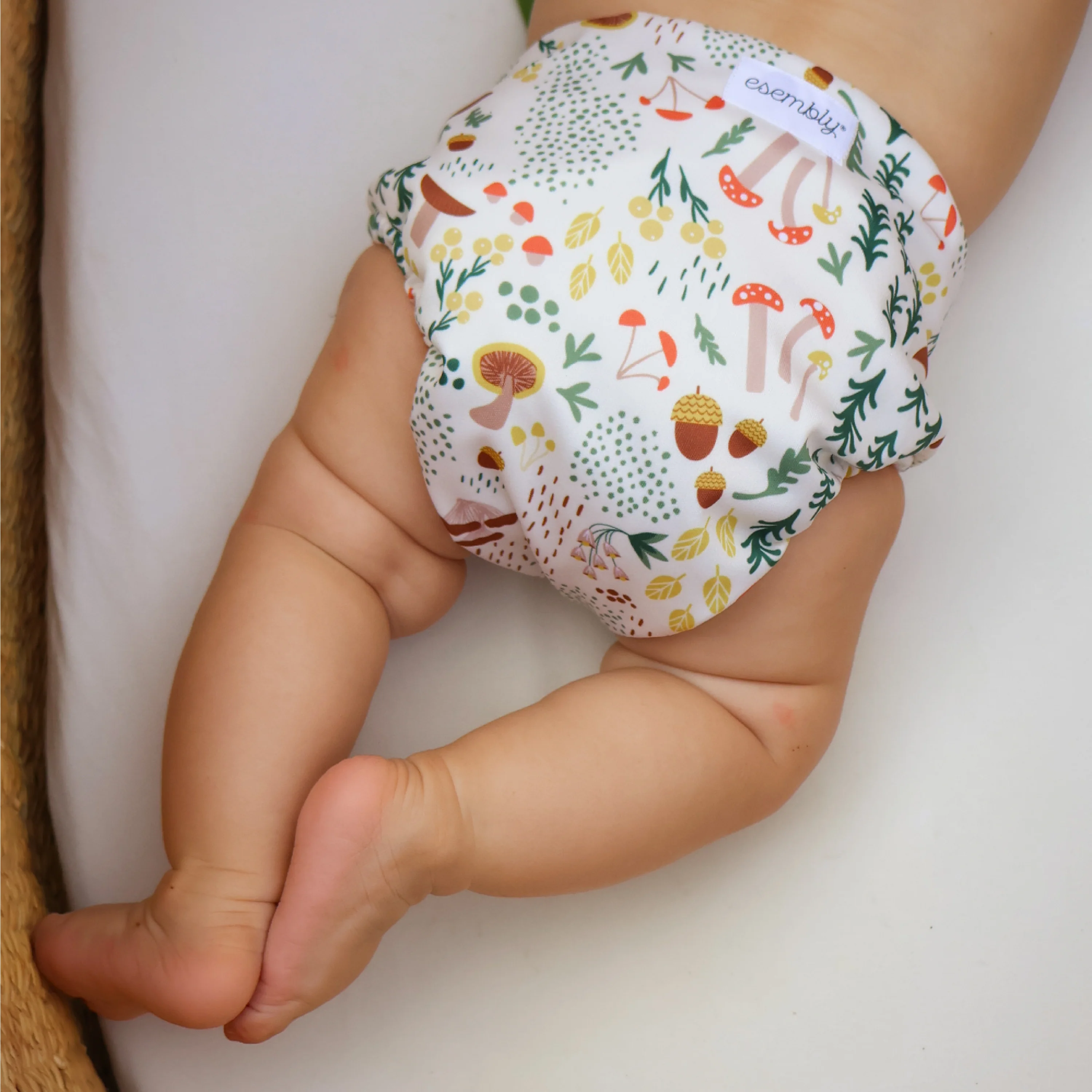 Outer Diaper Cover + Swim Diaper, Size 1, 100% OEKO-TEX Certified Recycled Fabric - Image 27