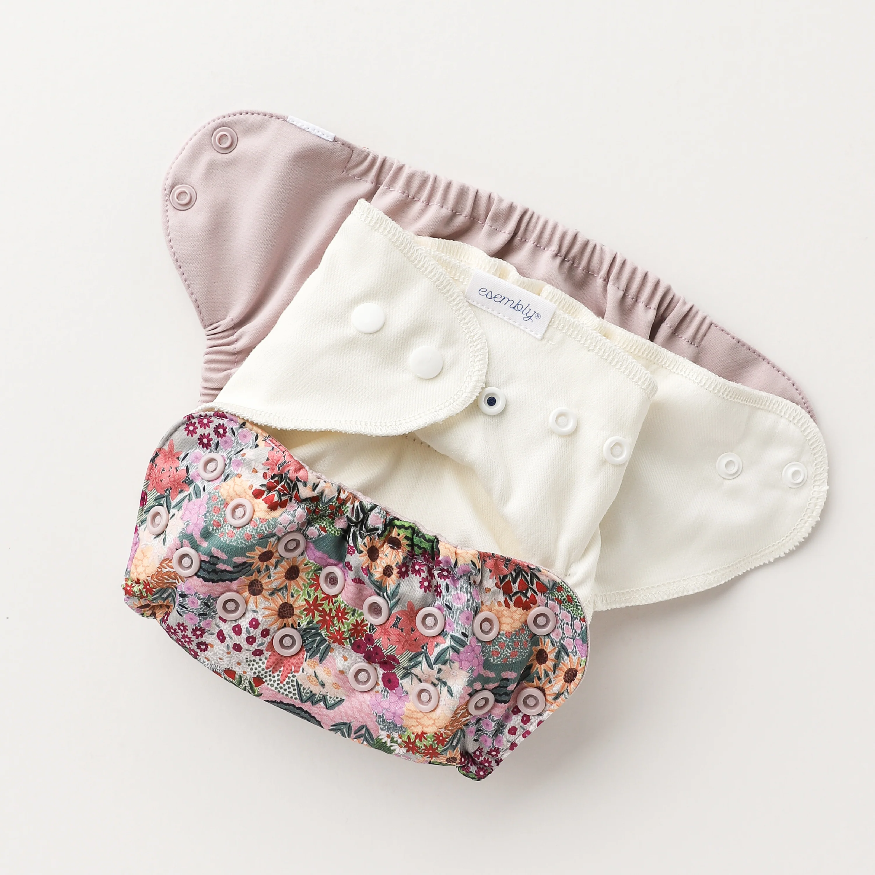 Outer Diaper Cover + Swim Diaper, Size 1, 100% OEKO-TEX Certified Recycled Fabric - Image 40