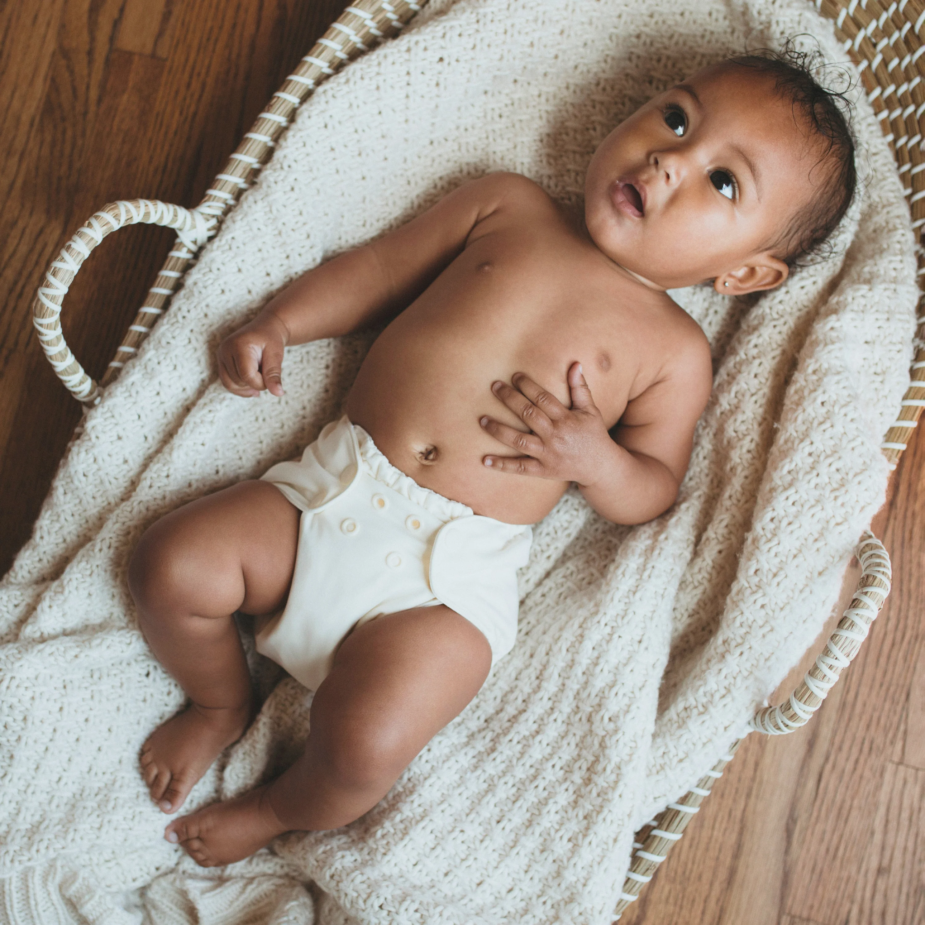 Outer Diaper Cover + Swim Diaper, Size 1, 100% OEKO-TEX Certified Recycled Fabric - Image 50