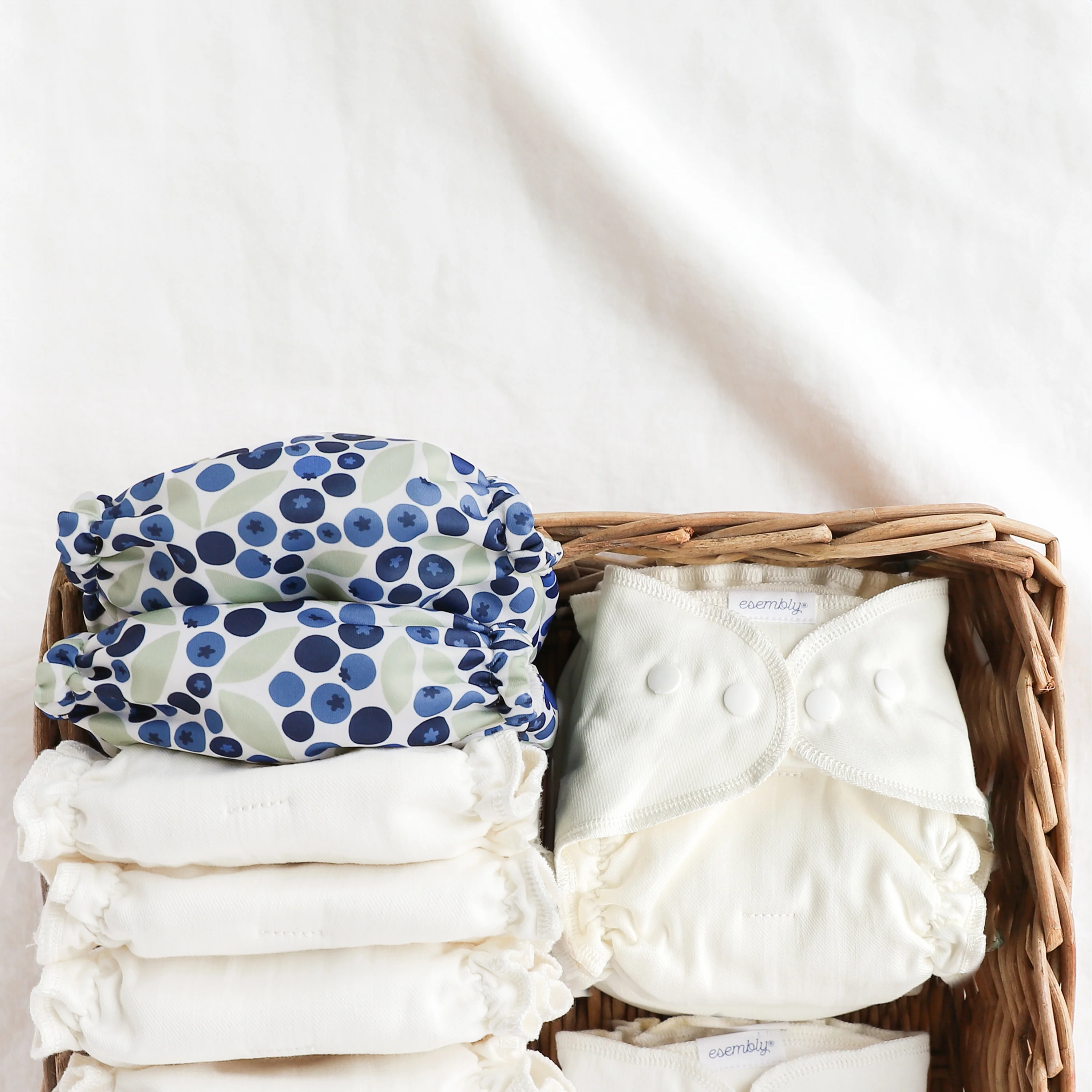 Outer Diaper Cover + Swim Diaper, Size 1, 100% OEKO-TEX Certified Recycled Fabric - Image 56
