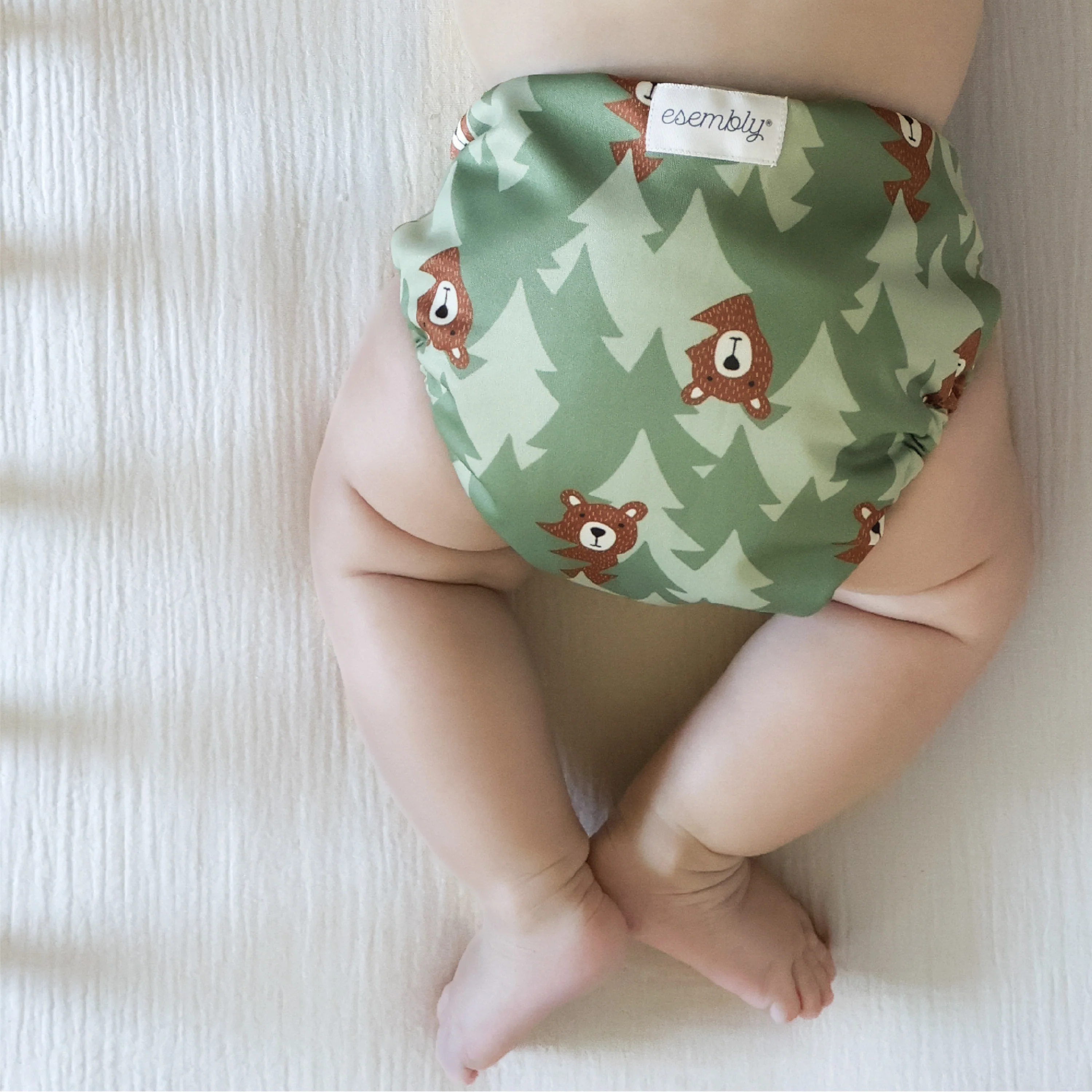 Outer Diaper Cover + Swim Diaper, Size 1, 100% OEKO-TEX Certified Recycled Fabric - Image 60