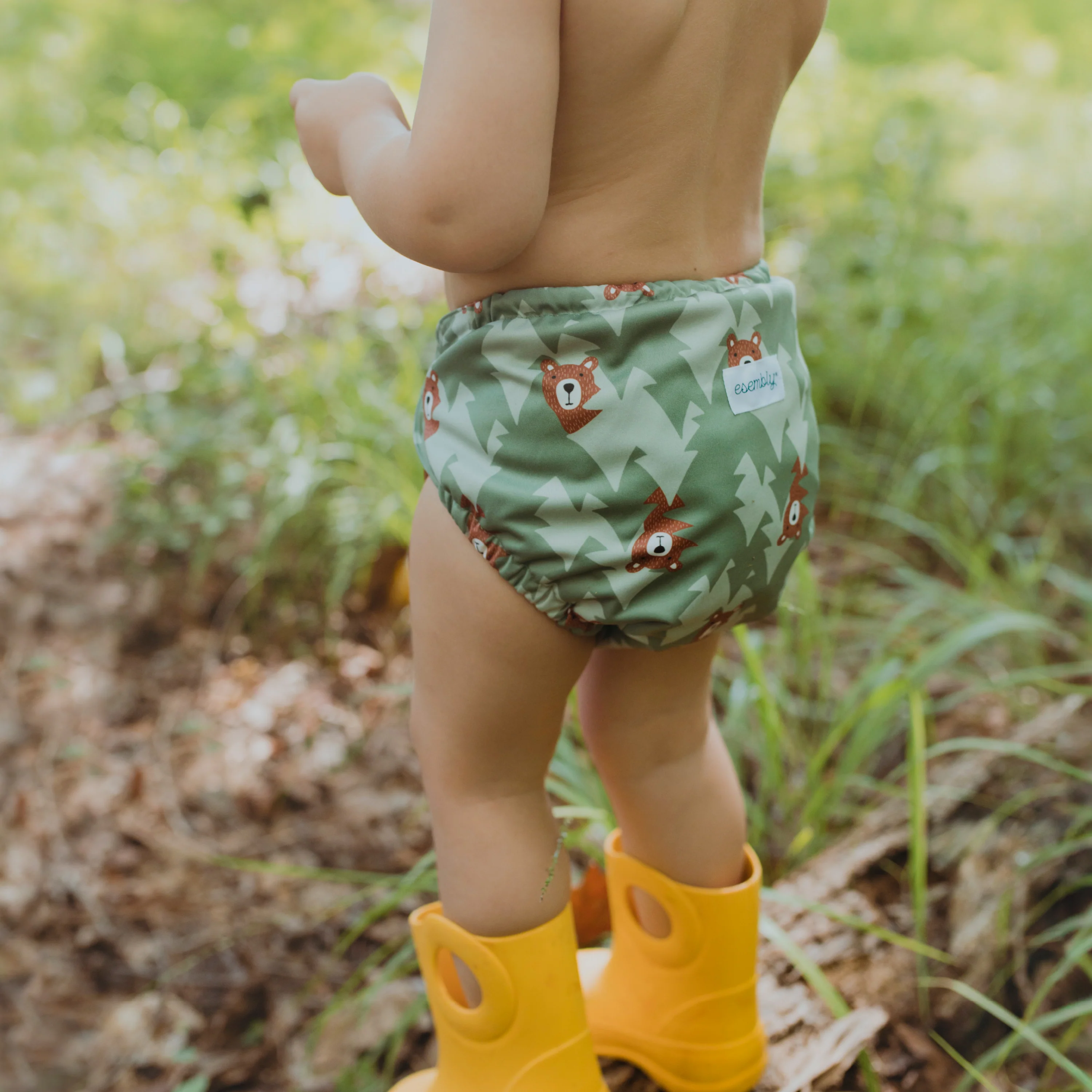 Outer Diaper Cover + Swim Diaper, Size 2, 100% OEKO-TEX Certified Recycled Fabric - Image 57