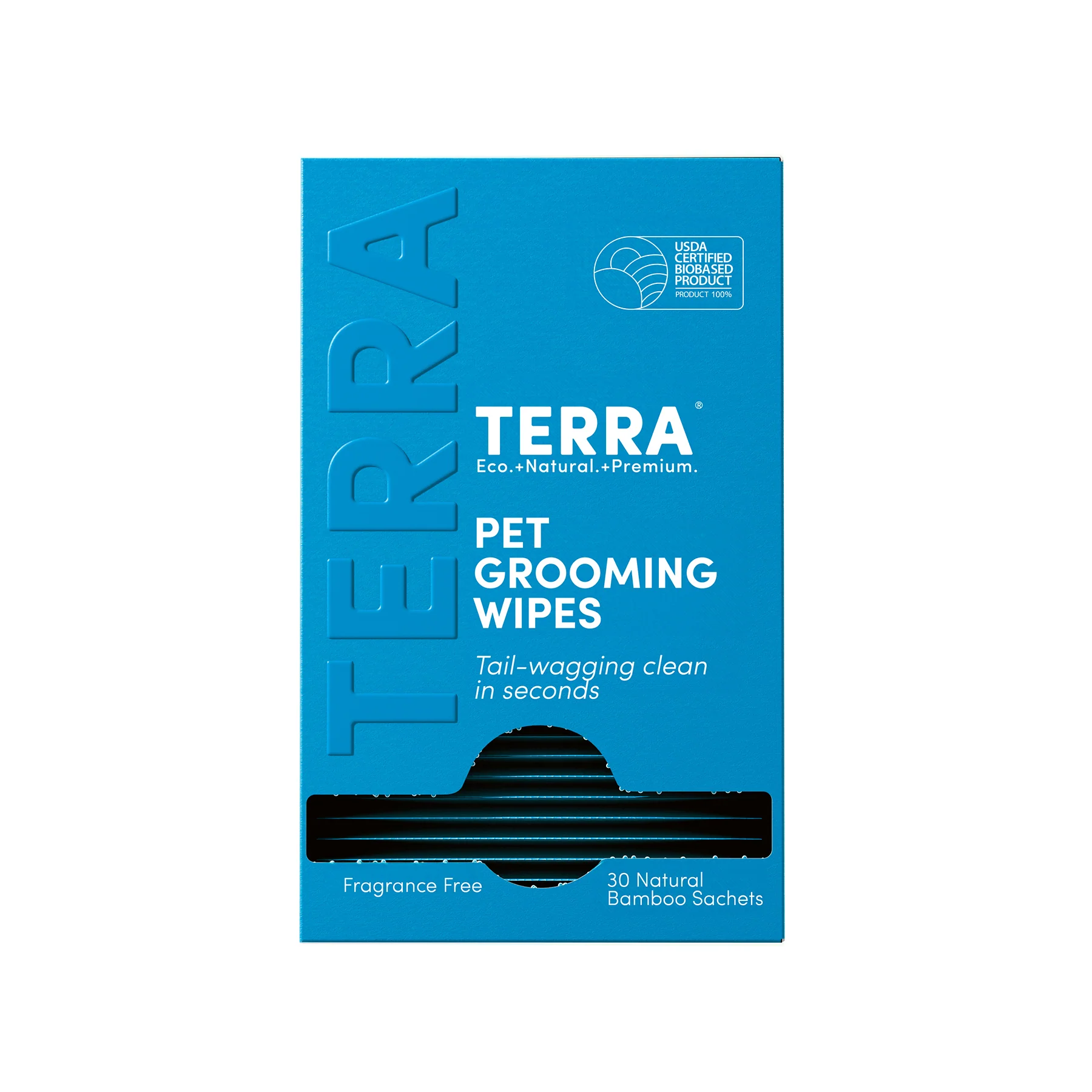 Pet Grooming Wipes, Fragrance Free, Gentle & Hydrating, Individually Wrapped