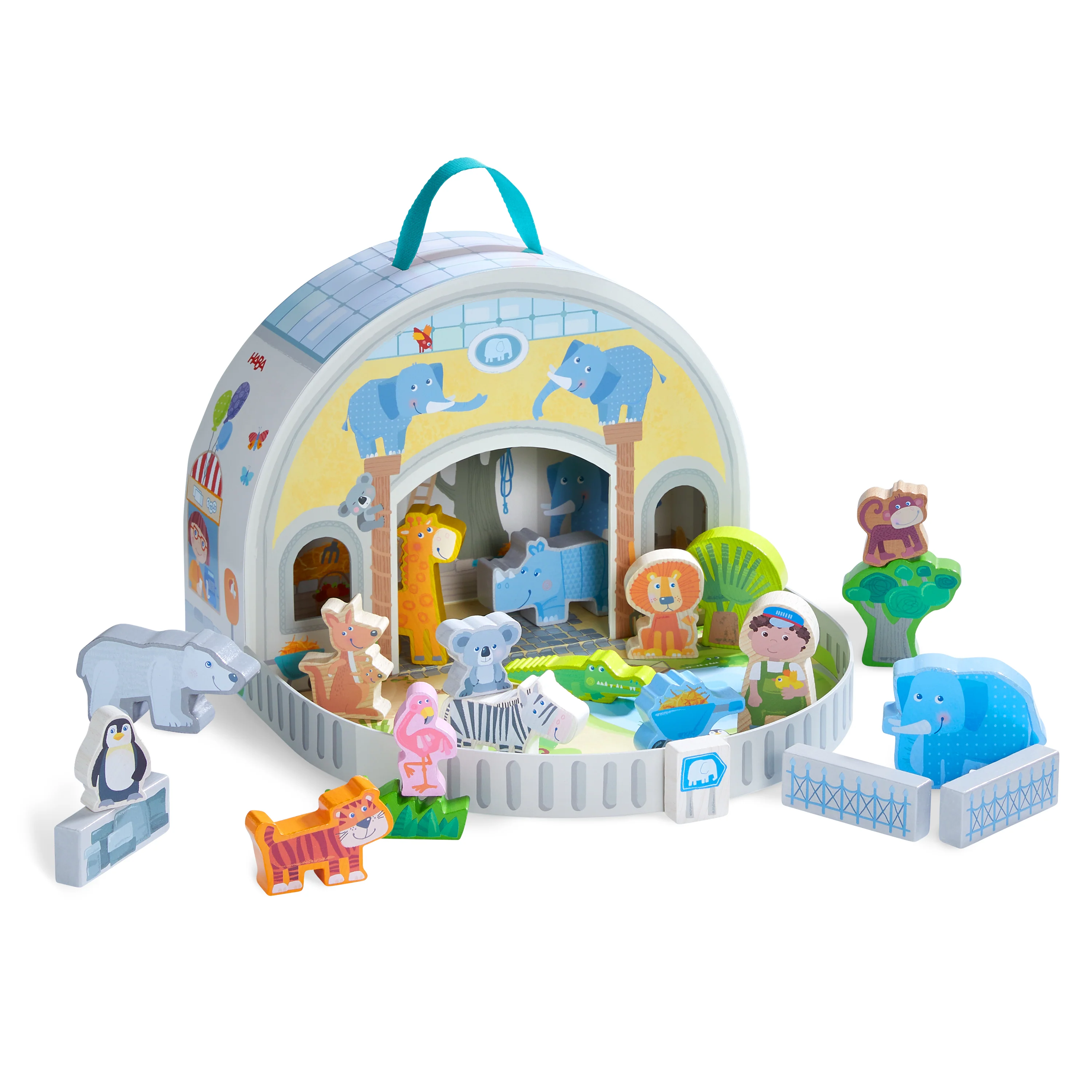 Play World at the Zoo - Sustainably Sourced Wood, 18+ Months