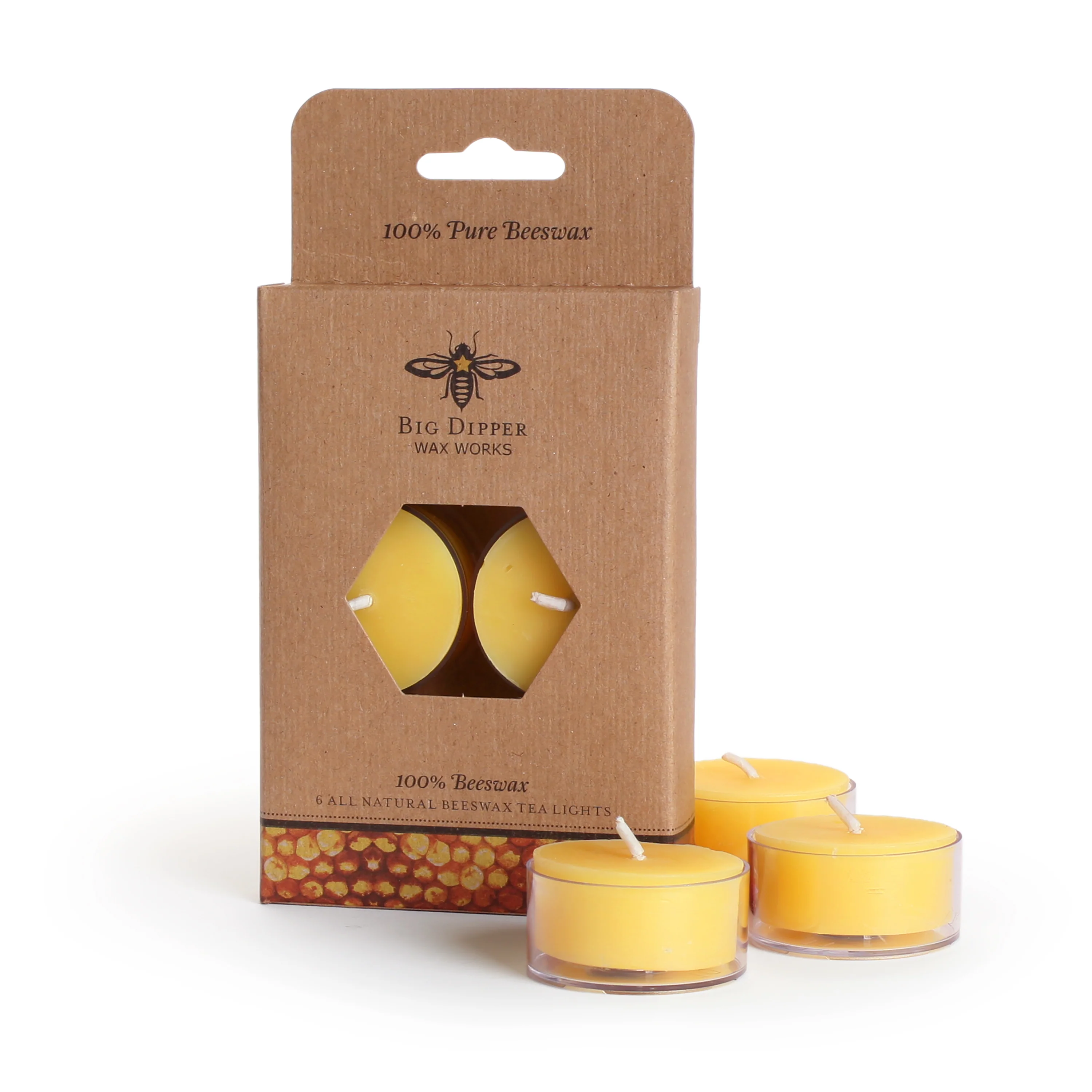 Pure Beeswax Tea Lights