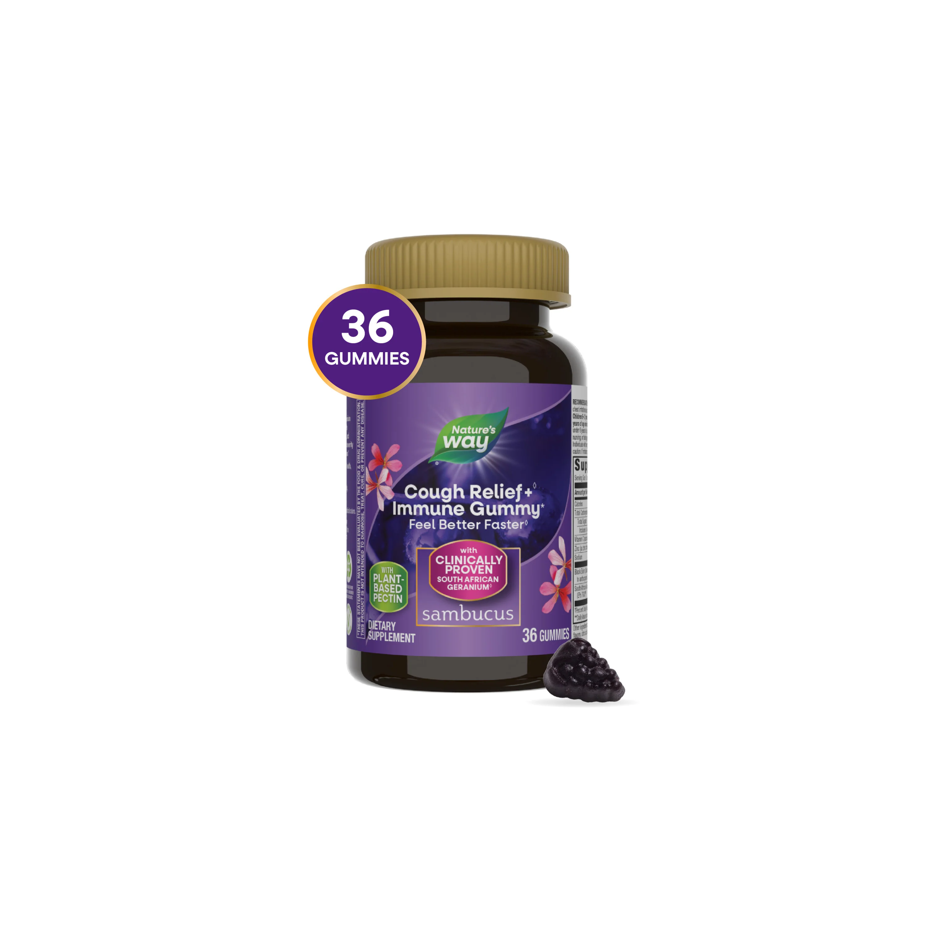 Sambucus Cough Relief + Immune Gummy - Image 2