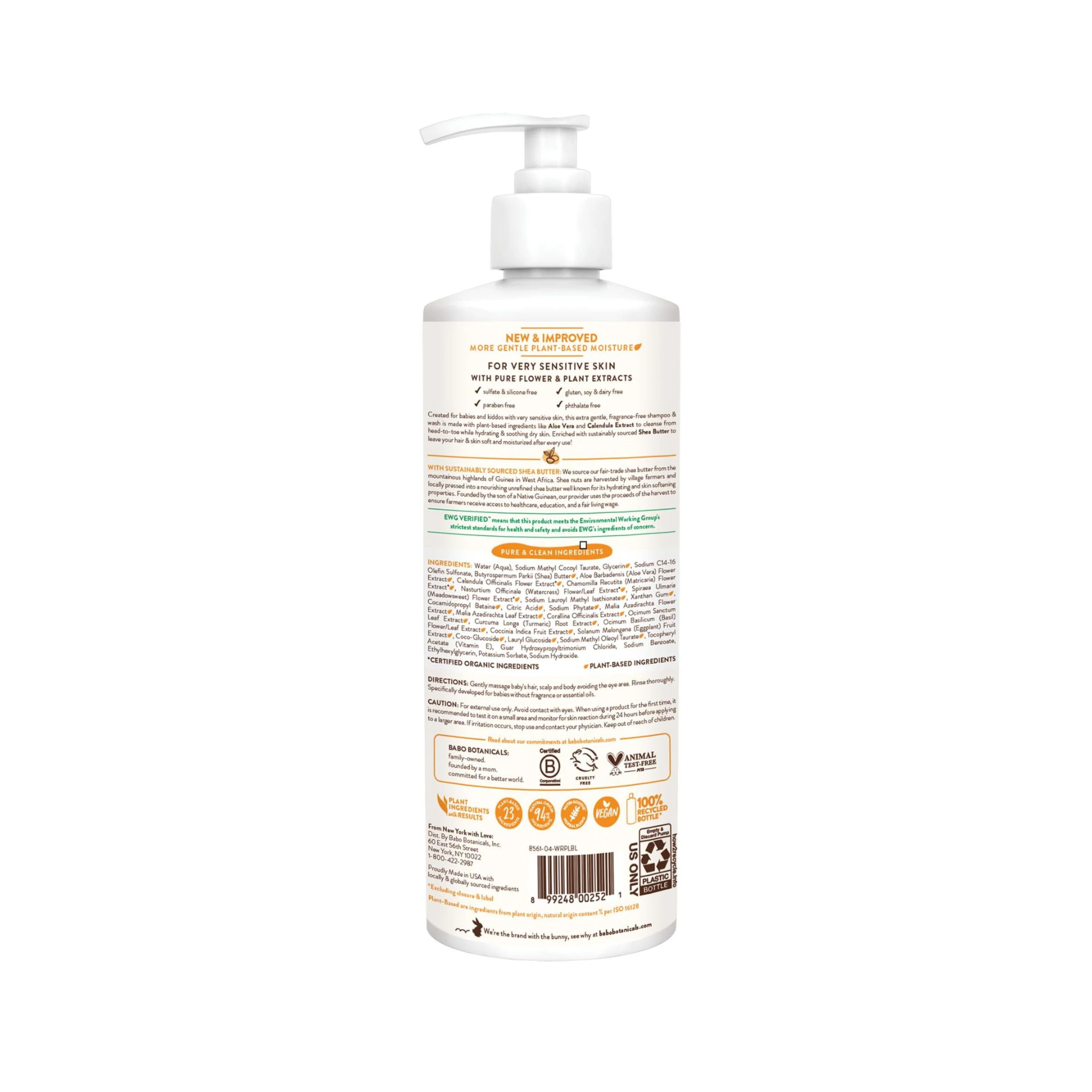 Sensitive Baby Baby Shampoo & Wash - Image 2