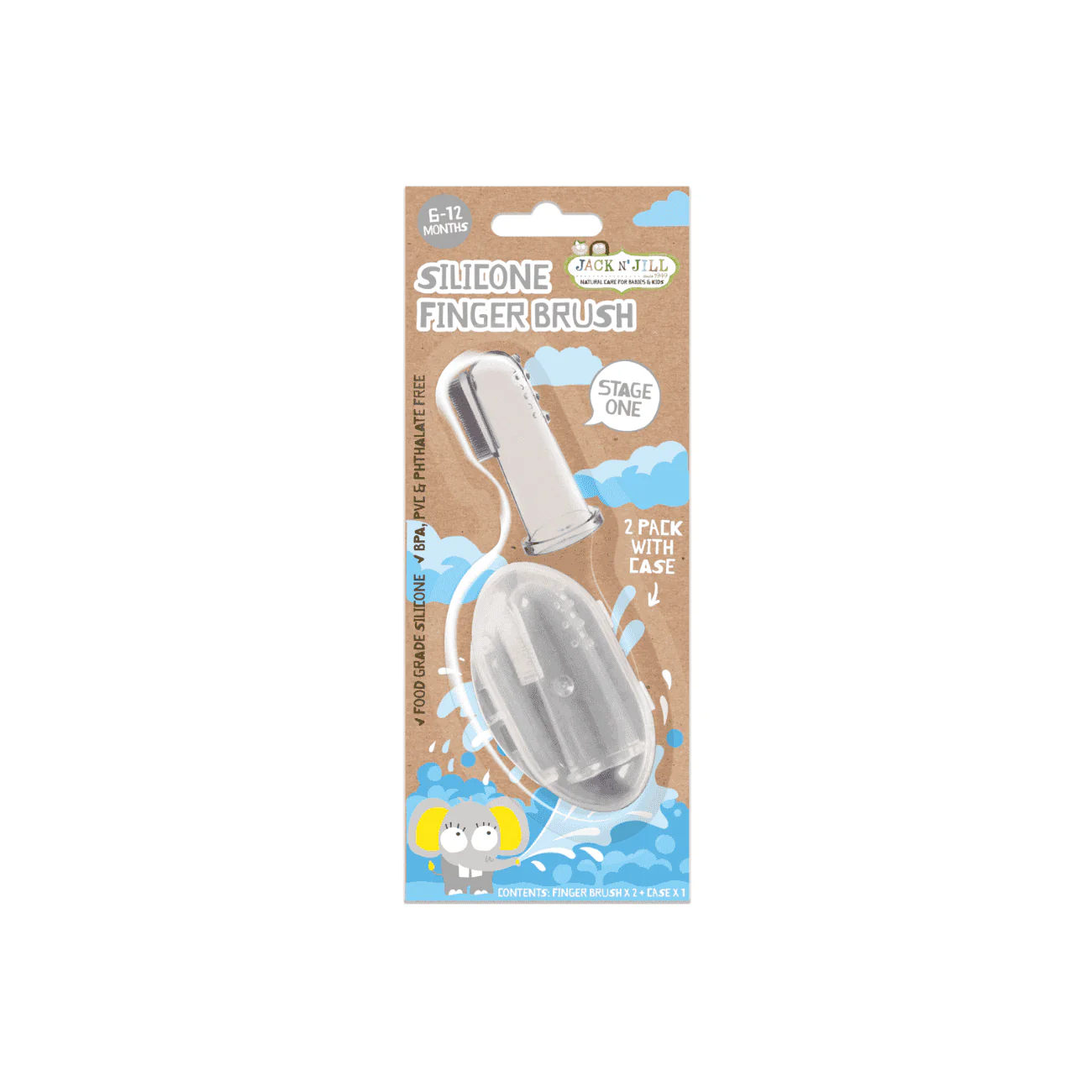 Silicone Finger Brush "STAGE 1"