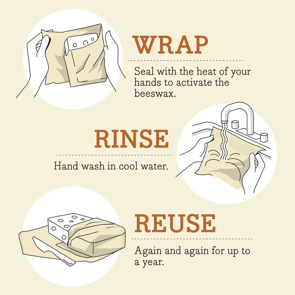 Beeswax Wrap for Food - Medium - Image 14