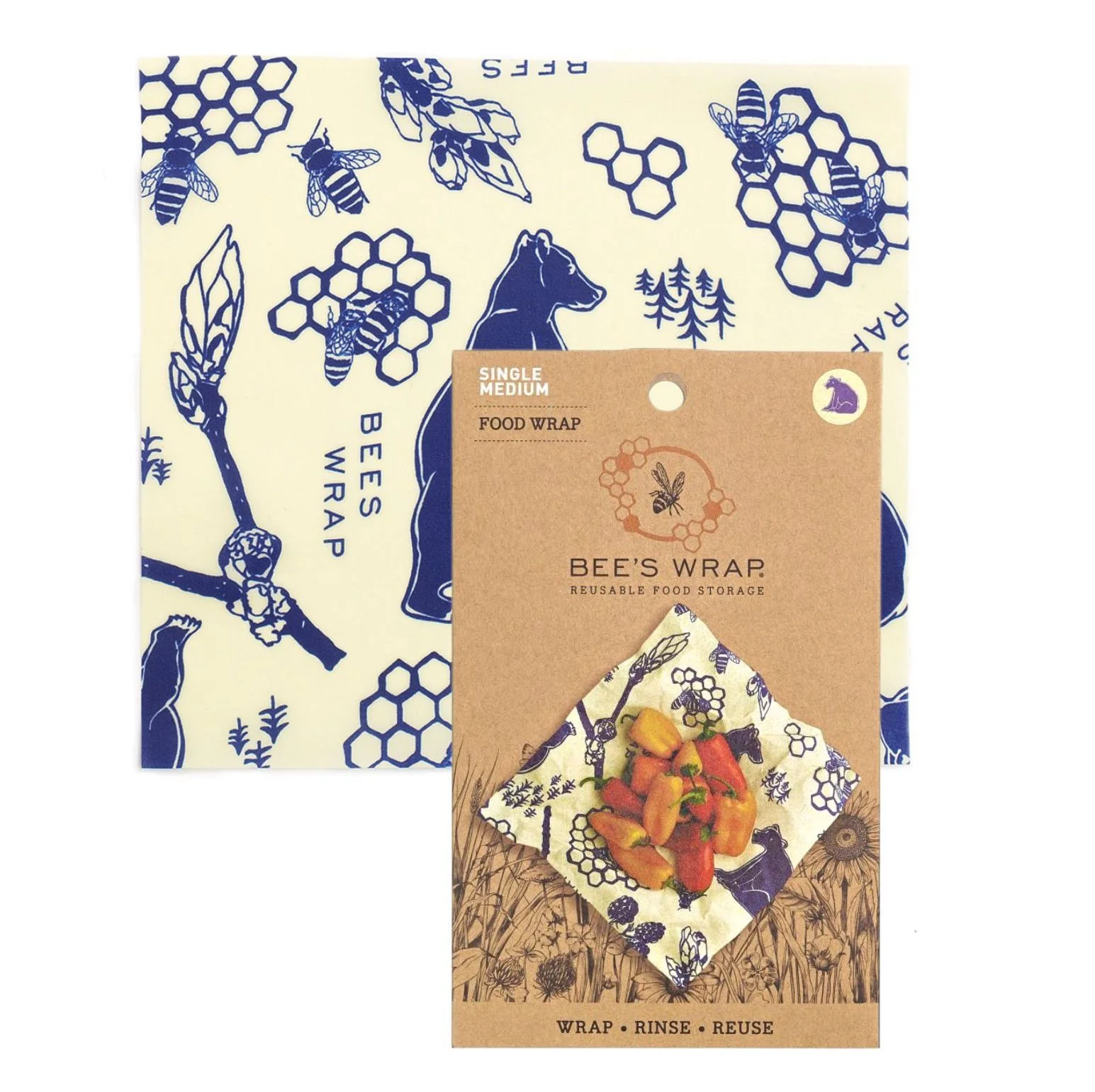 Beeswax Wrap for Food - Medium - Image 3
