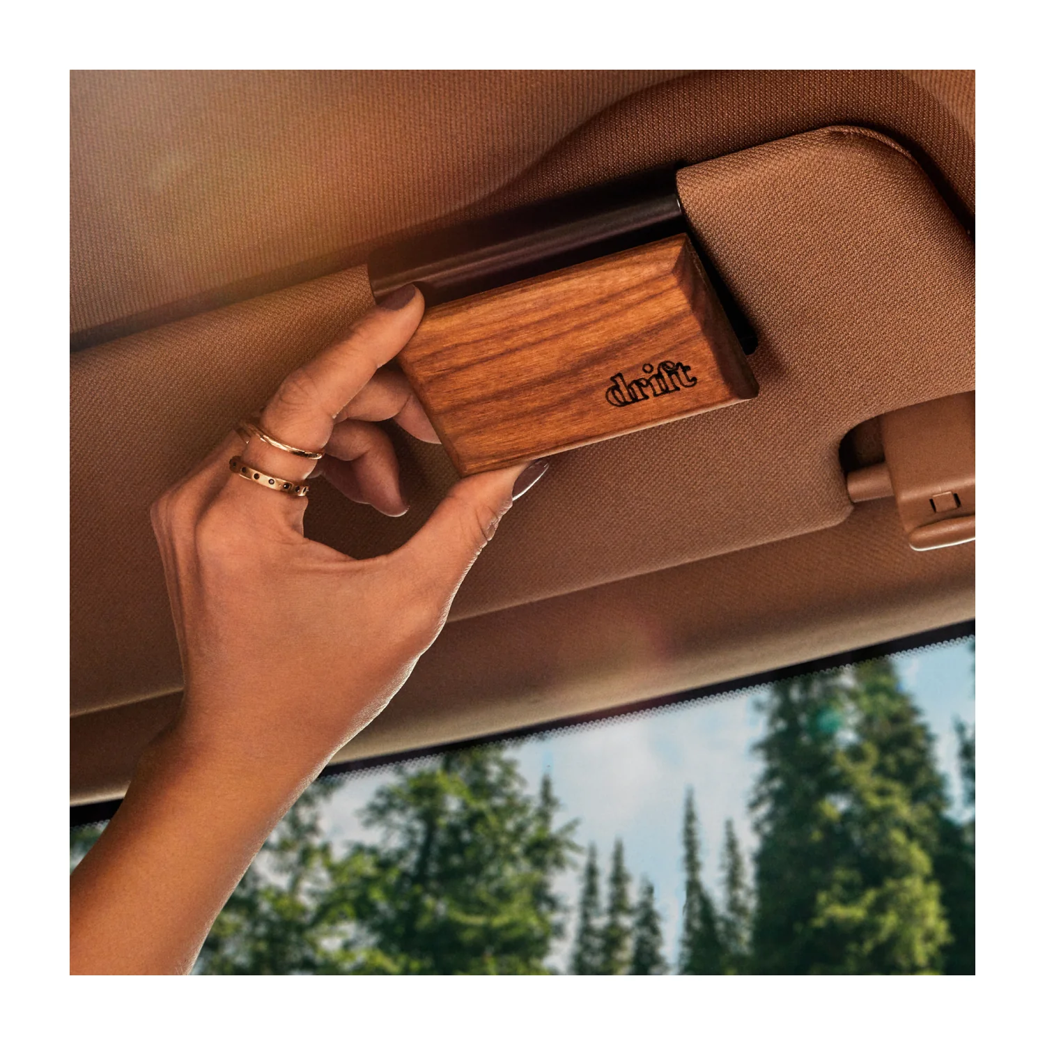 Single Wood Car Air Freshener Starter Kit - Image 8