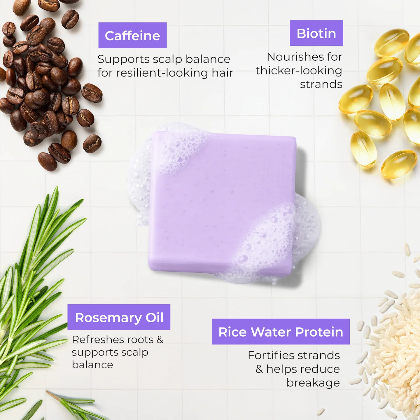Strengthening Shampoo Bar –  For Fuller-Looking Hair - Image 5
