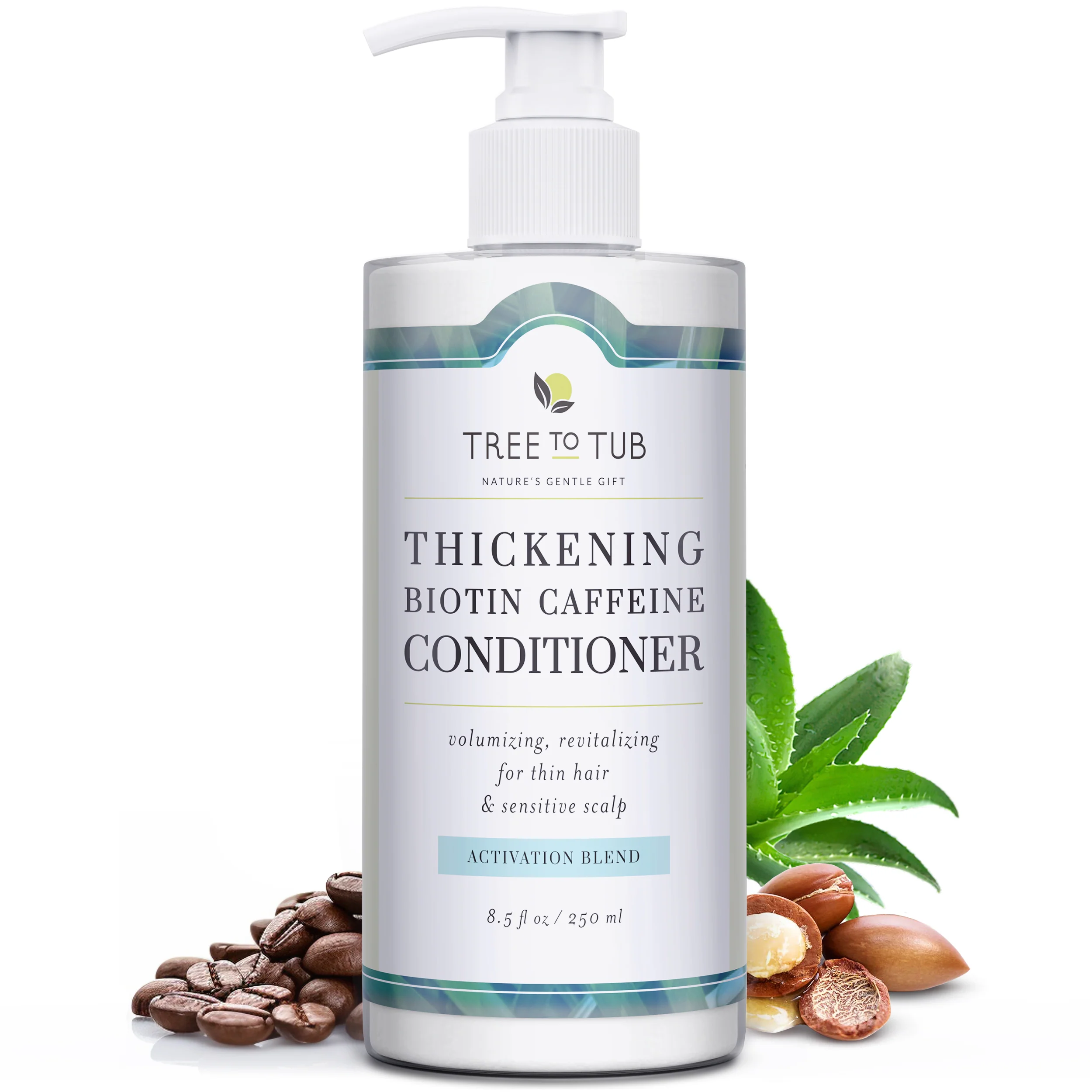 Volumizing Caffeine & Biotin Conditioner for Fuller, Thicker Hair