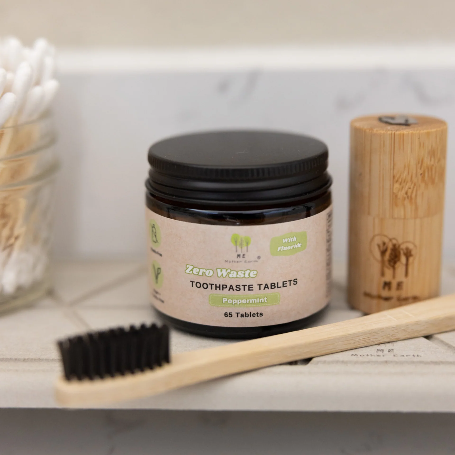 Toothpaste Tablets with Fluoride - Zero Waste - Image 3