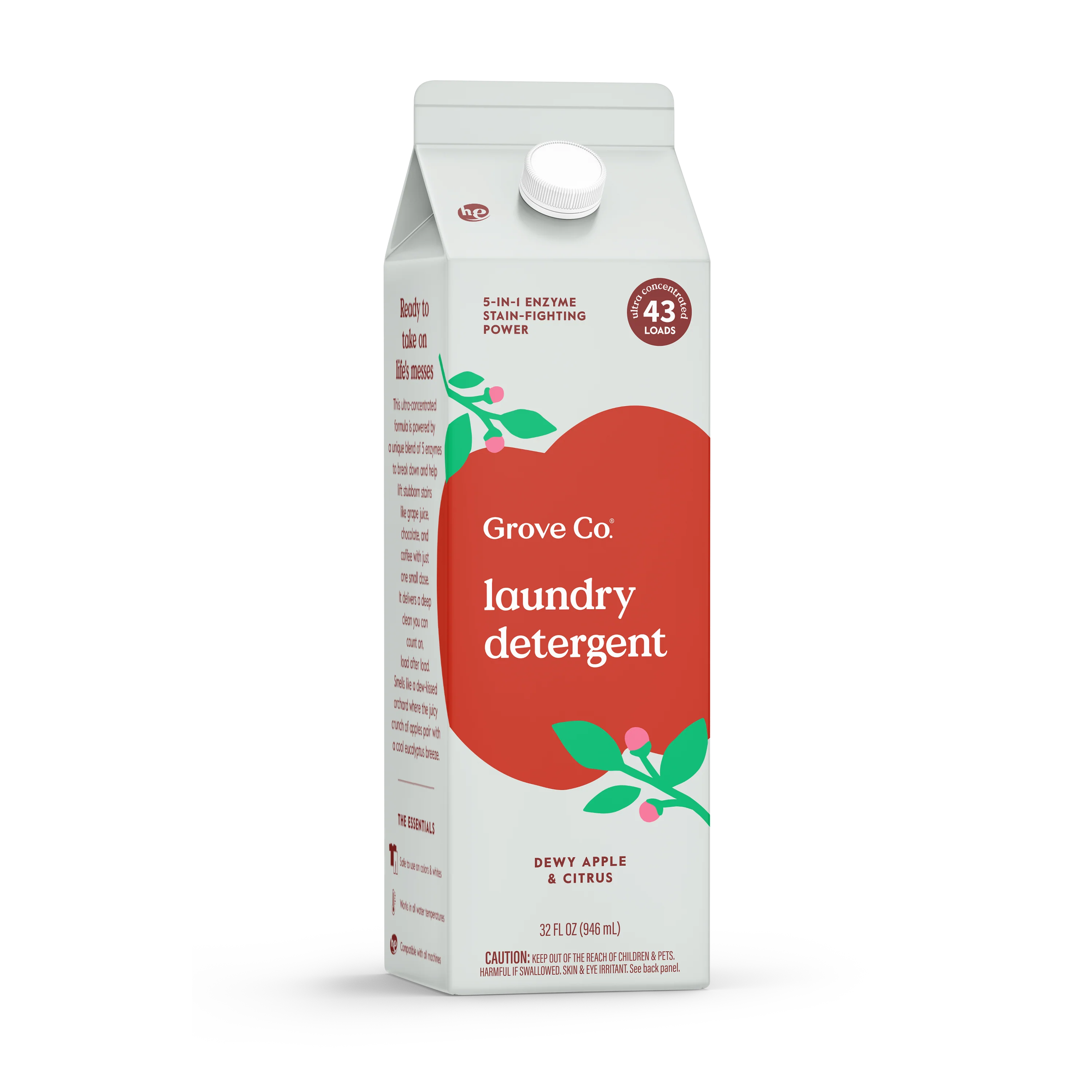 Laundry Detergent – 5-in-1 Enzyme Stain Fighting Power