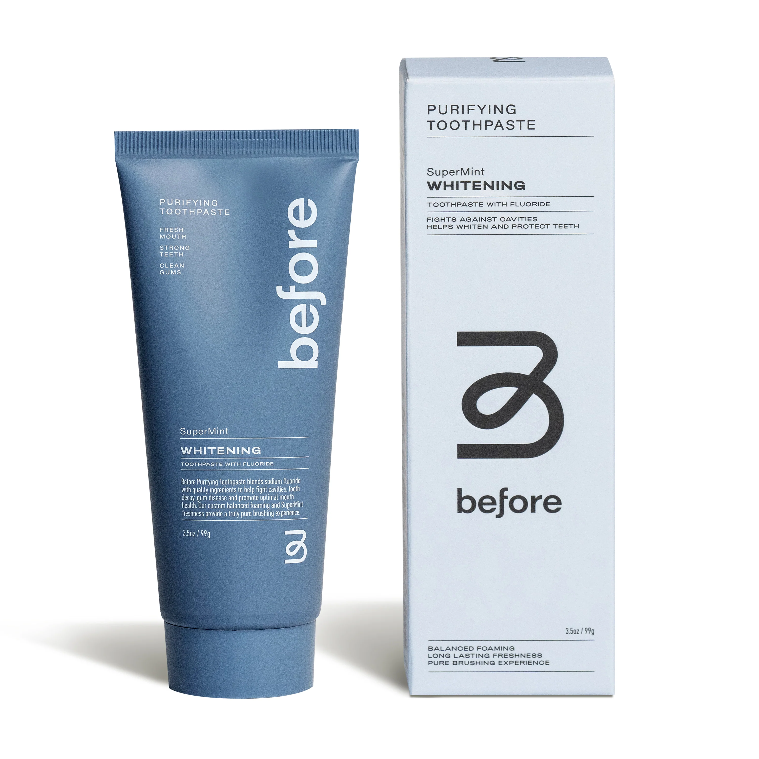 Whitening Purifying Toothpaste w/ Fluoride, Anti-Cavity