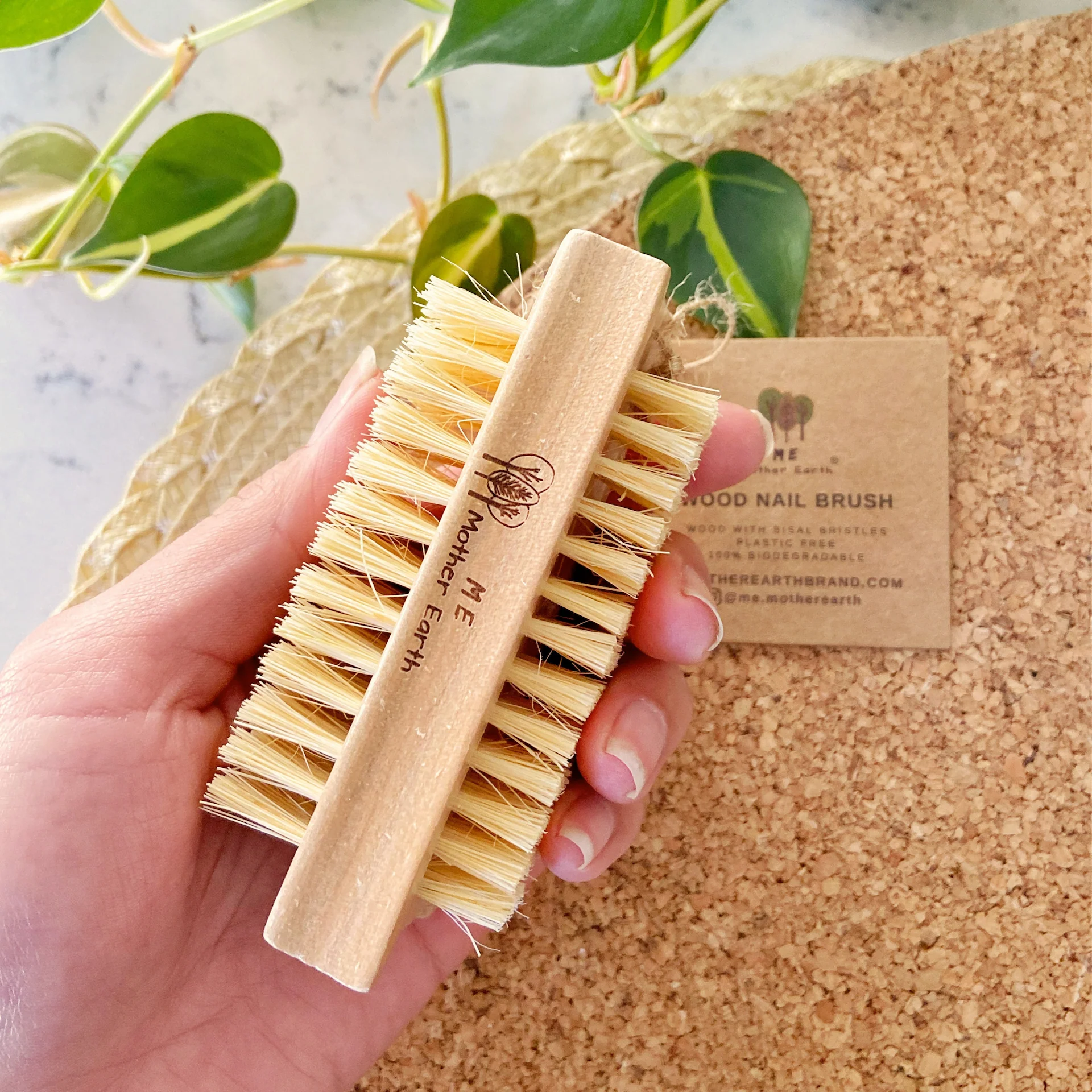 Wood Nail Brush - Image 5