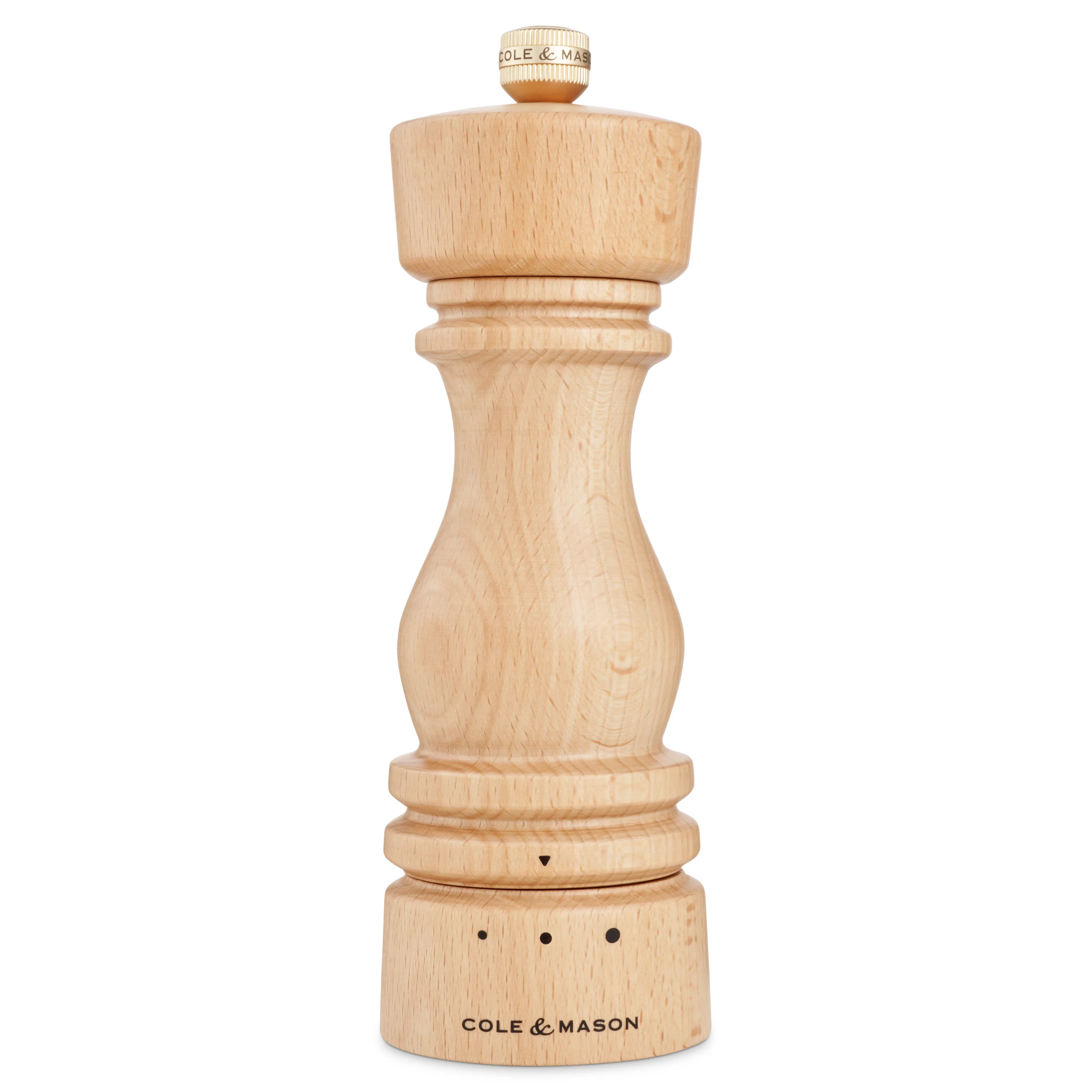 Wood Salt Grinder with Ceramic Grinding Mechanism